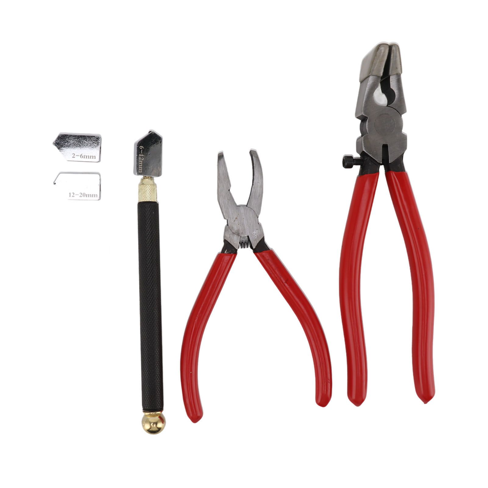 Glass Cutter Tool Kit Breaker Pliers Curve Jaw Glass Running Pliers Kit Glass view 9