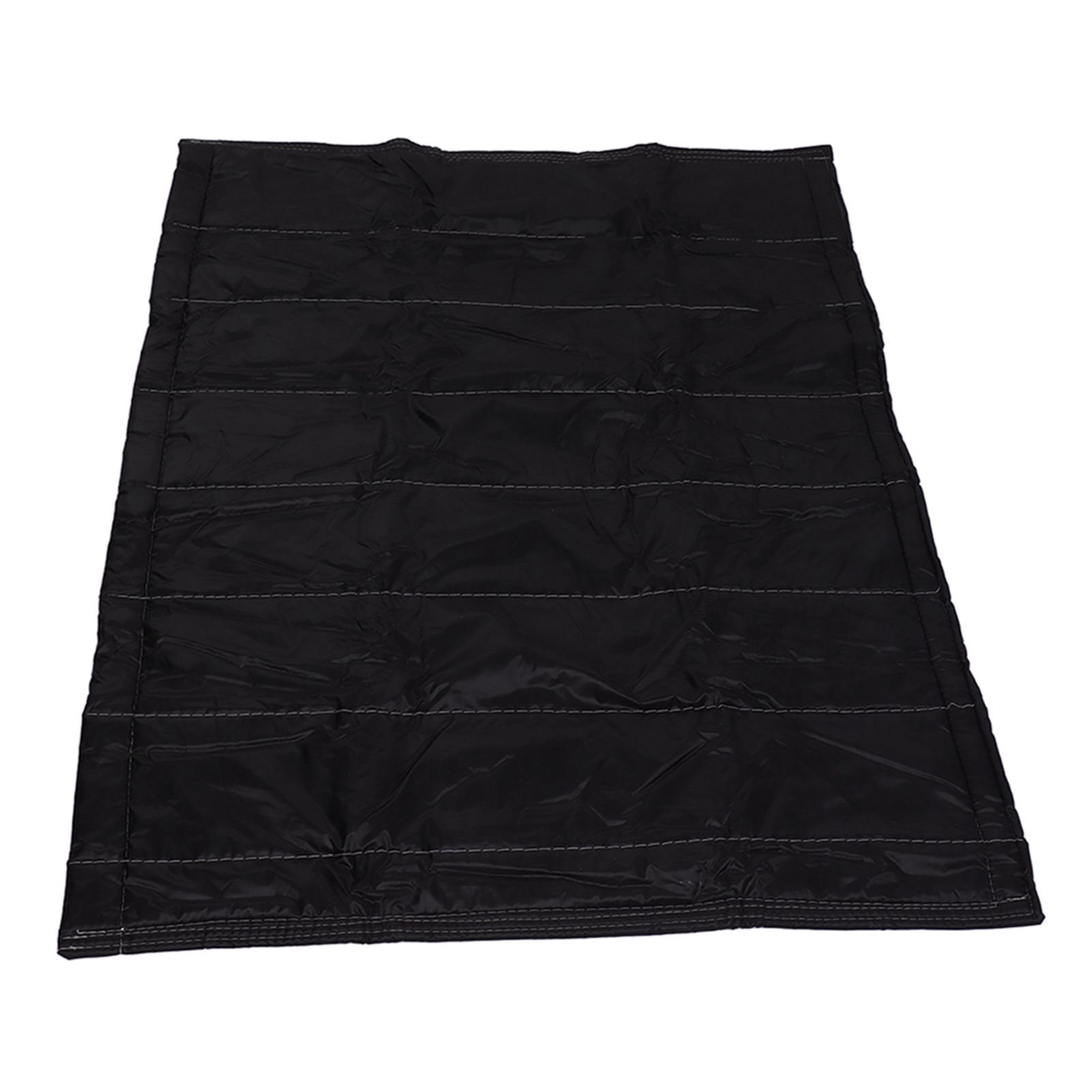 Fireplace Blanket Black Oxford Fabric 2 Layers Cotton Hook and Loop Fireplace view 2