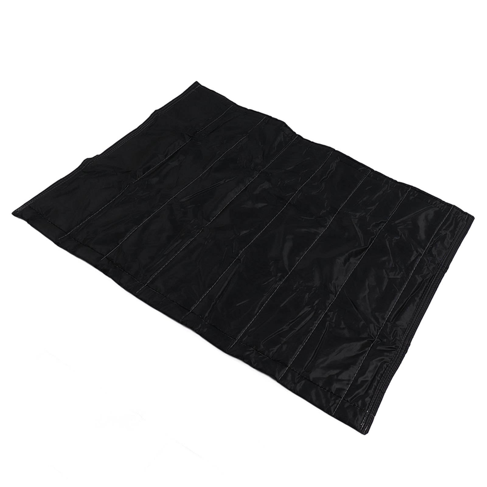 Fireplace Blanket Black Oxford Fabric 2 Layers Cotton Hook and Loop Fireplace view 3