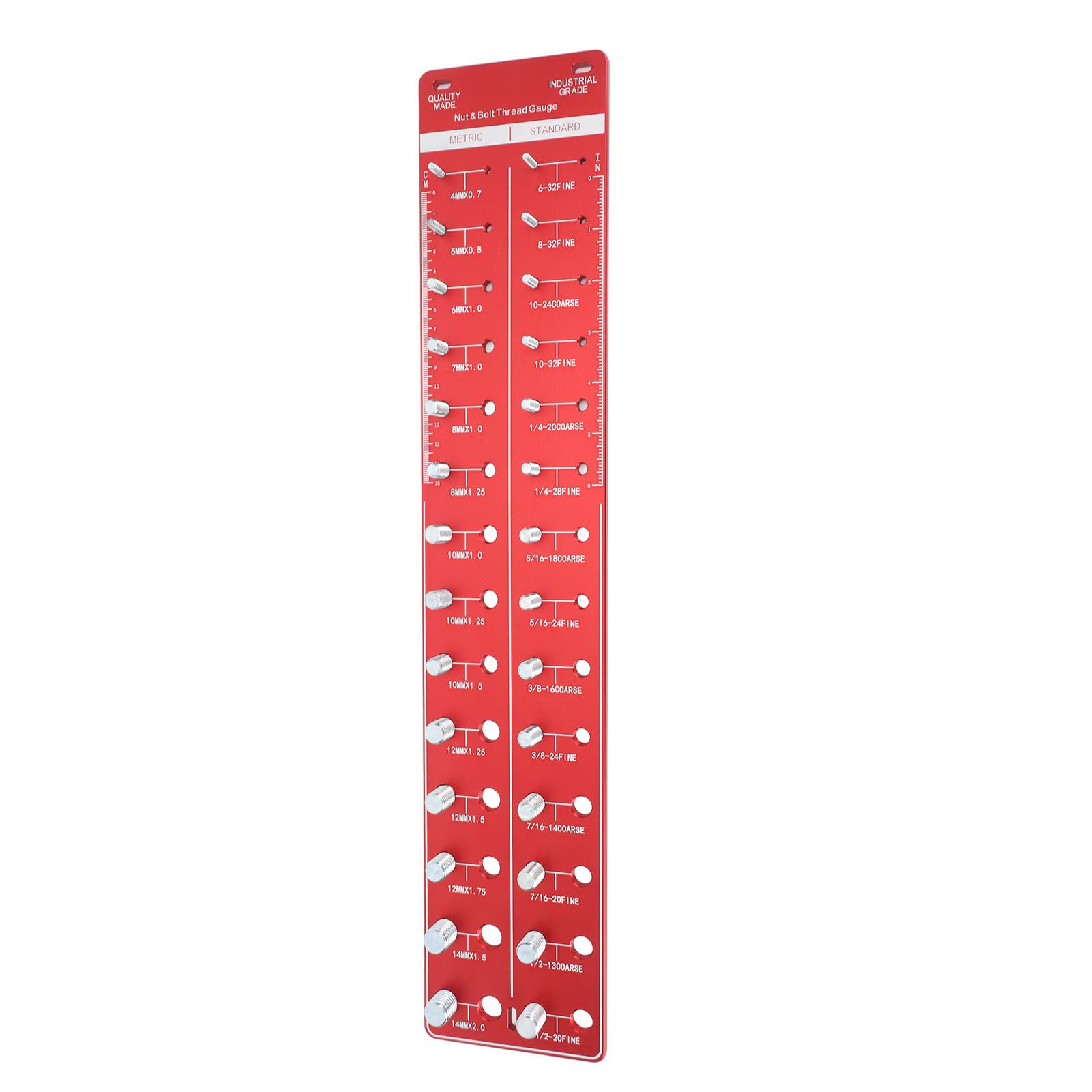 Bolt and Nut Identifier Gauge 10B21 Carbon Steel High Accuracy Nut and Bolt view 7