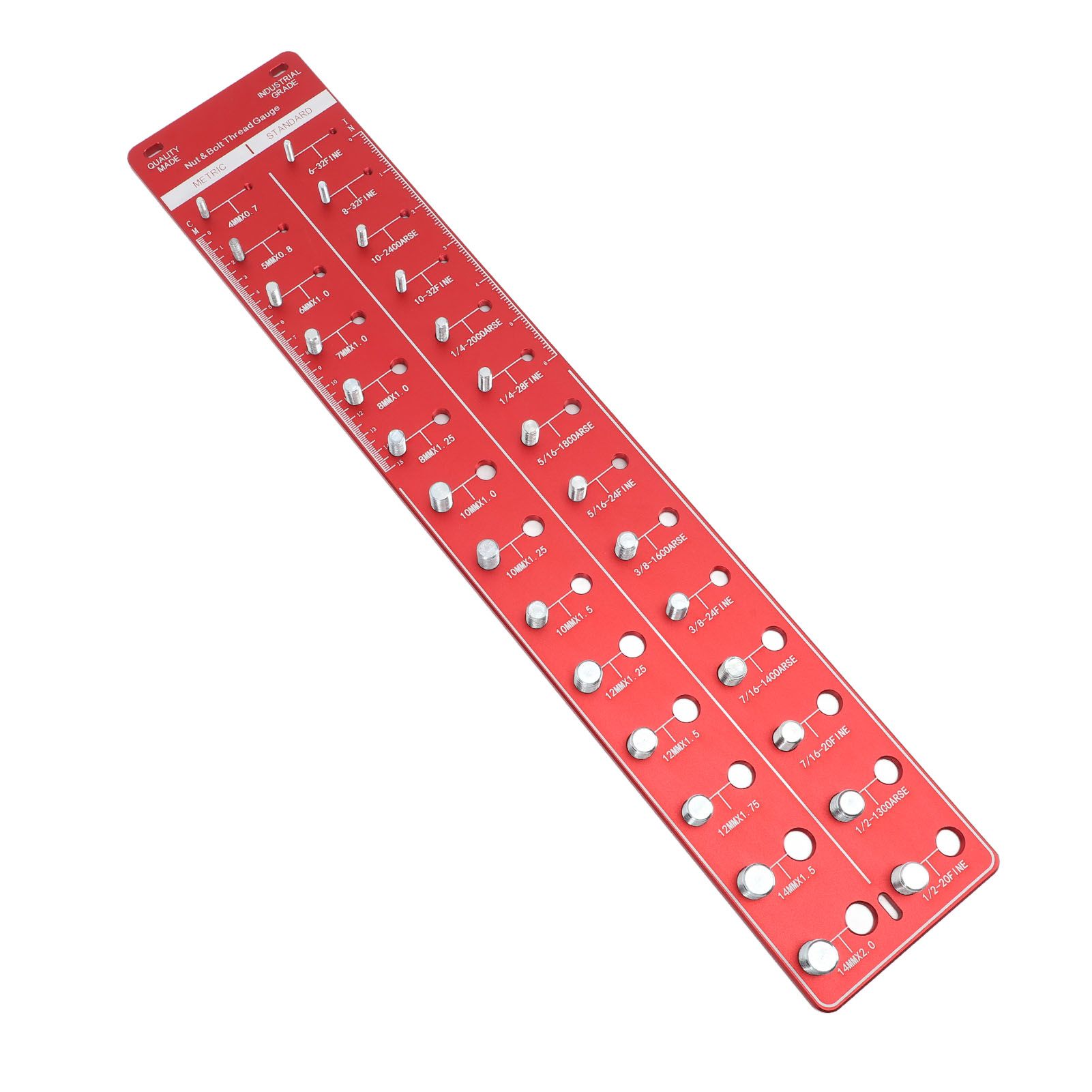 Bolt and Nut Identifier Gauge 10B21 Carbon Steel High Accuracy Nut and Bolt view 11
