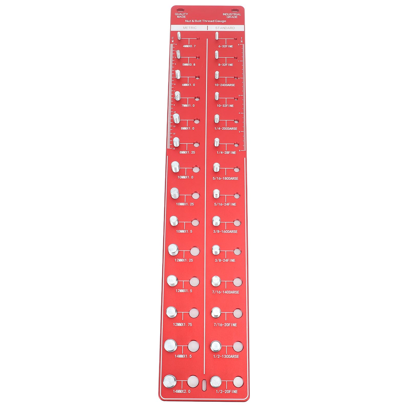 Bolt and Nut Identifier Gauge 10B21 Carbon Steel High Accuracy Nut and Bolt view 15