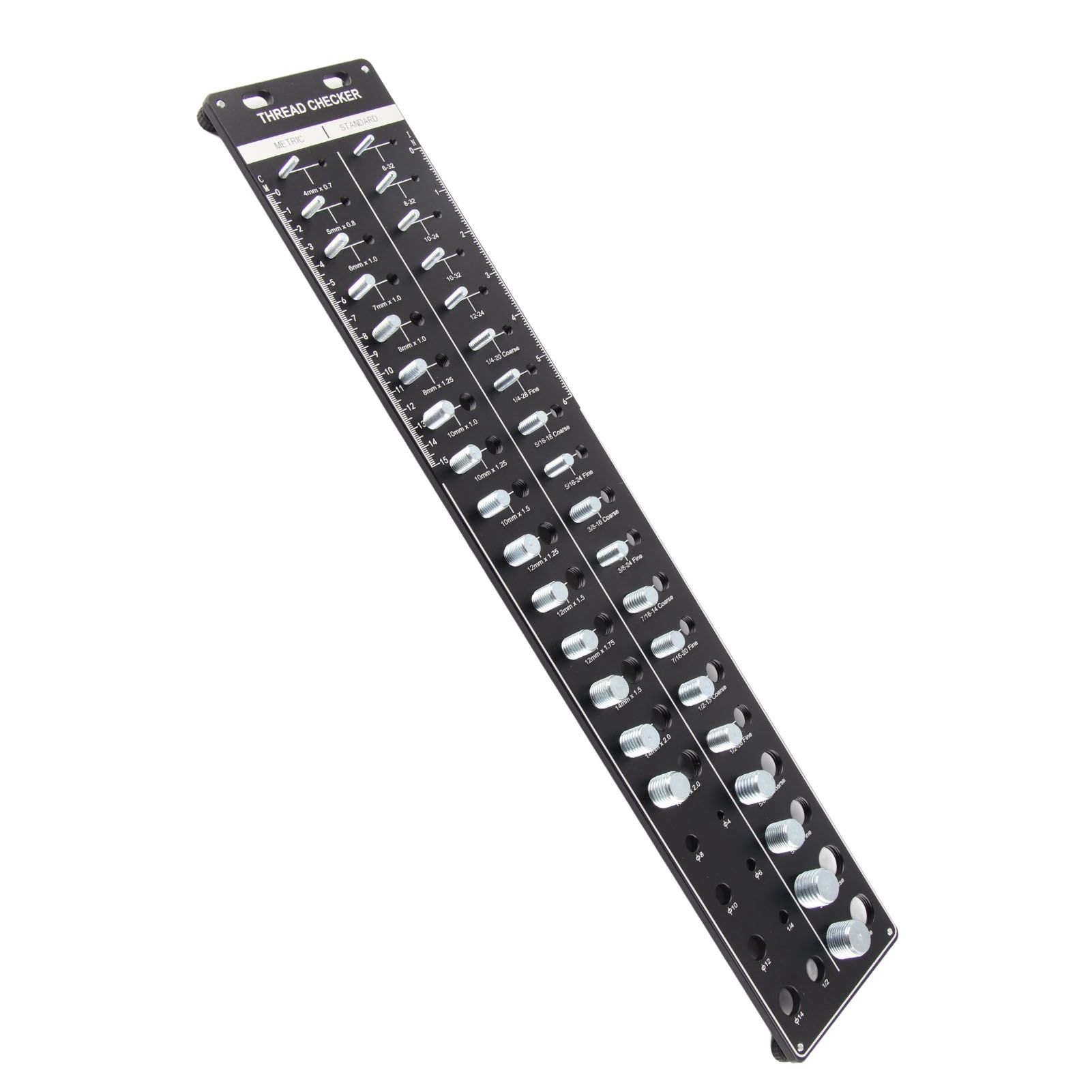 Bolt and Nut Identifier Gauge 10B21 Carbon Steel High Accuracy Nut and Bolt view 2