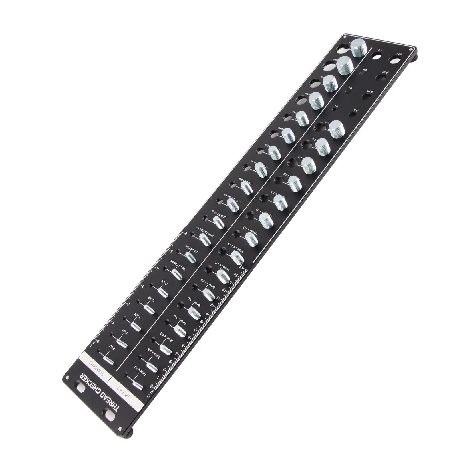 Bolt and Nut Identifier Gauge 10B21 Carbon Steel High Accuracy Nut and Bolt view 10