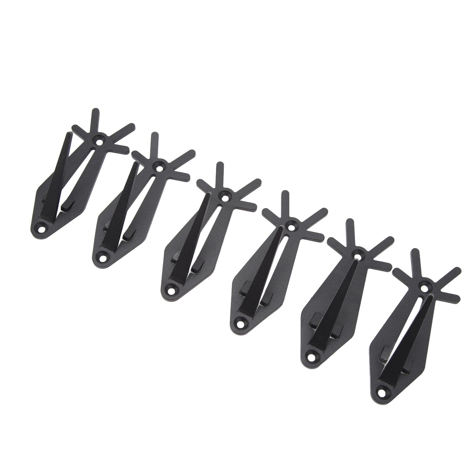 6pcs European Mount Skull Hanger Antler Style Skull Wall Mount Bracket Hangers view 3