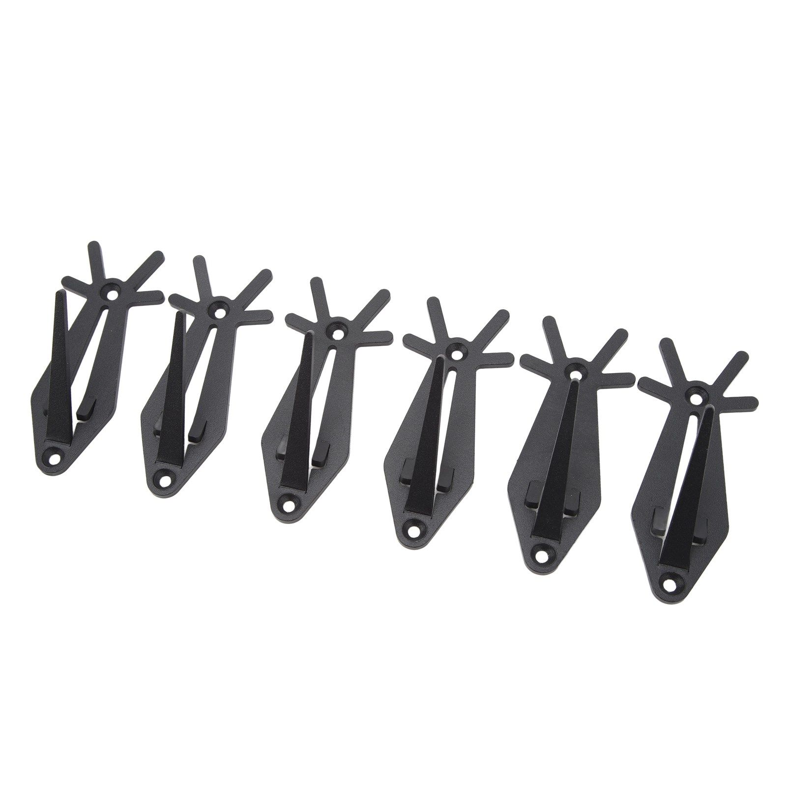 6pcs European Mount Skull Hanger Antler Style Skull Wall Mount Bracket Hangers view 6