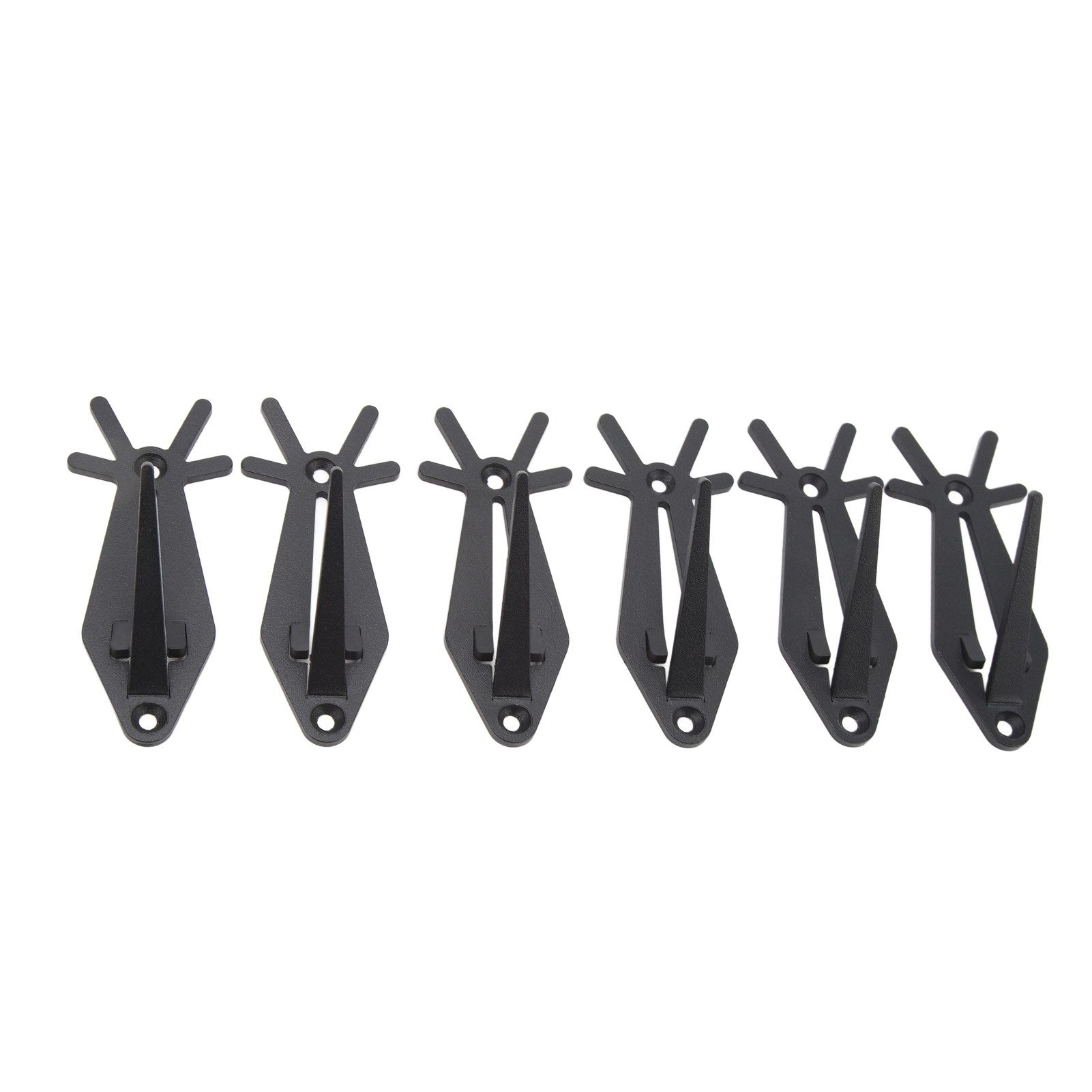 6pcs European Mount Skull Hanger Antler Style Skull Wall Mount Bracket Hangers view 8