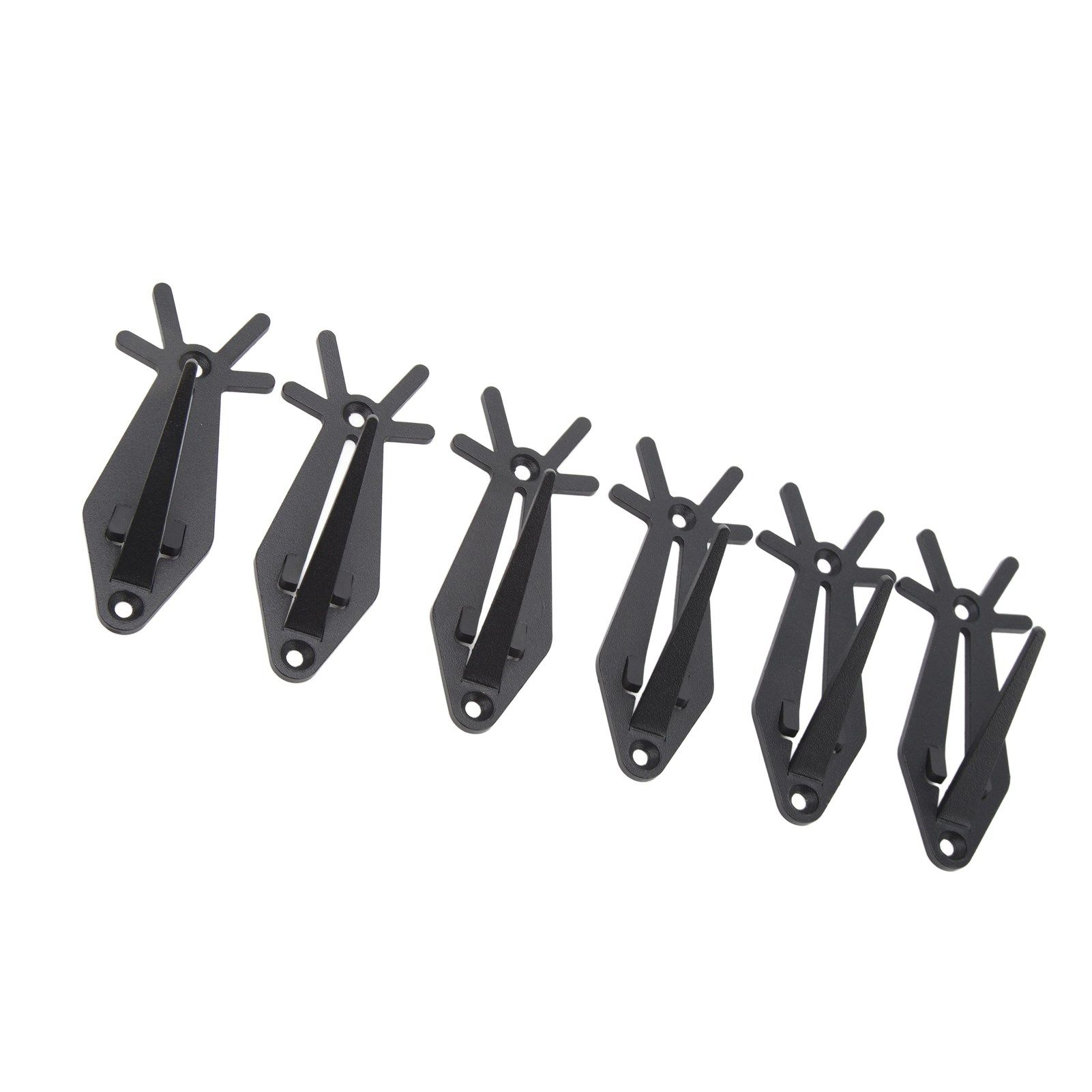 6pcs European Mount Skull Hanger Antler Style Skull Wall Mount Bracket Hangers view 9