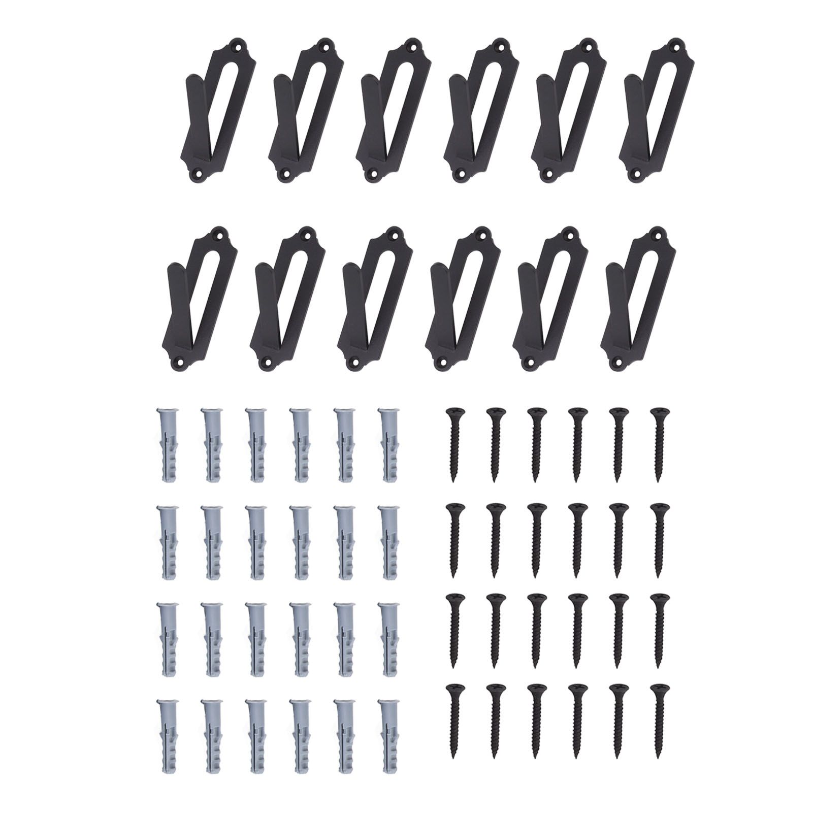 12Pcs European Style Mount Skull Hanger European Deer Elk Skull Wall Mount — image 1