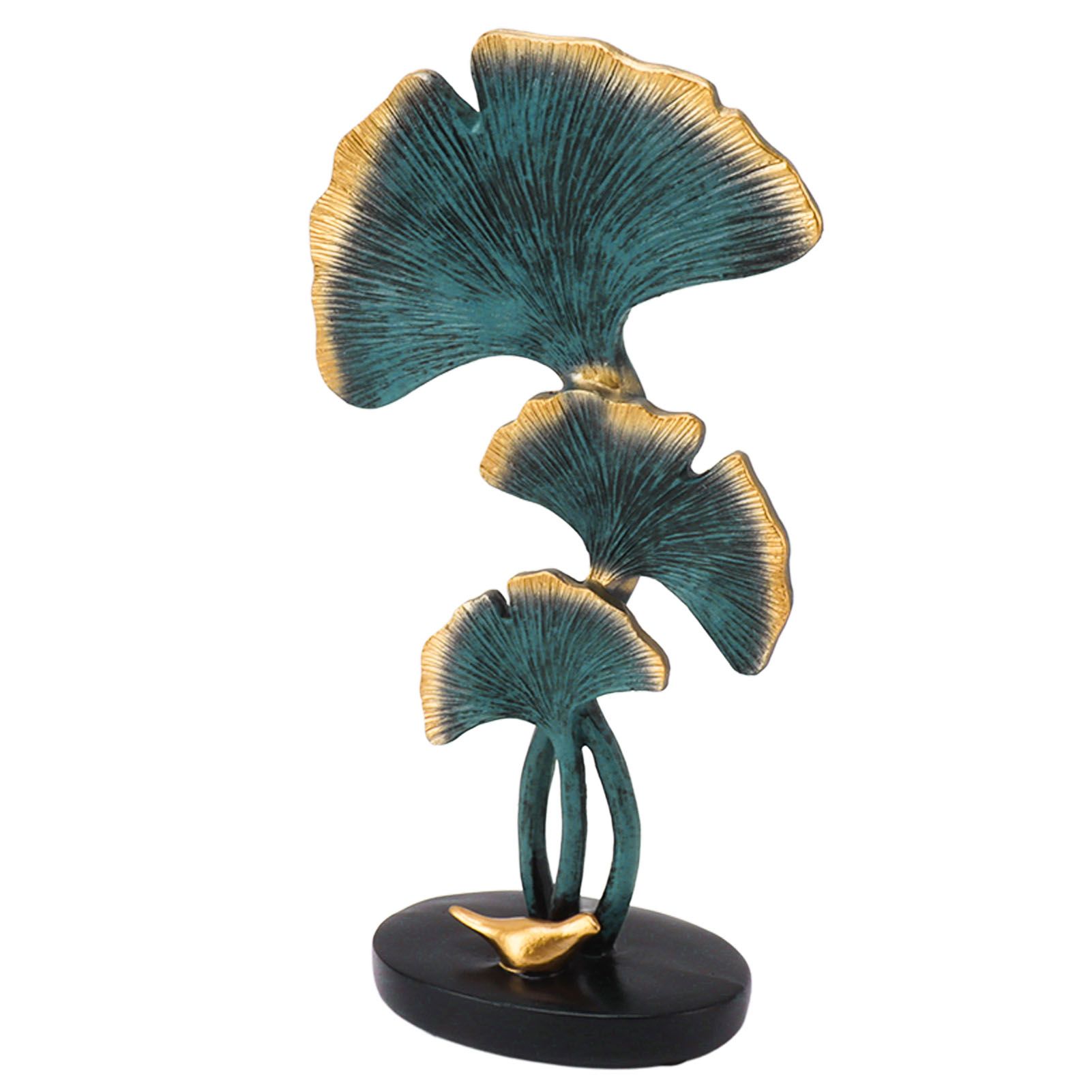 Leaf Decoration Resin Anti Slip Anti Fade Modern Desktop Leaves Ornament Model view 3