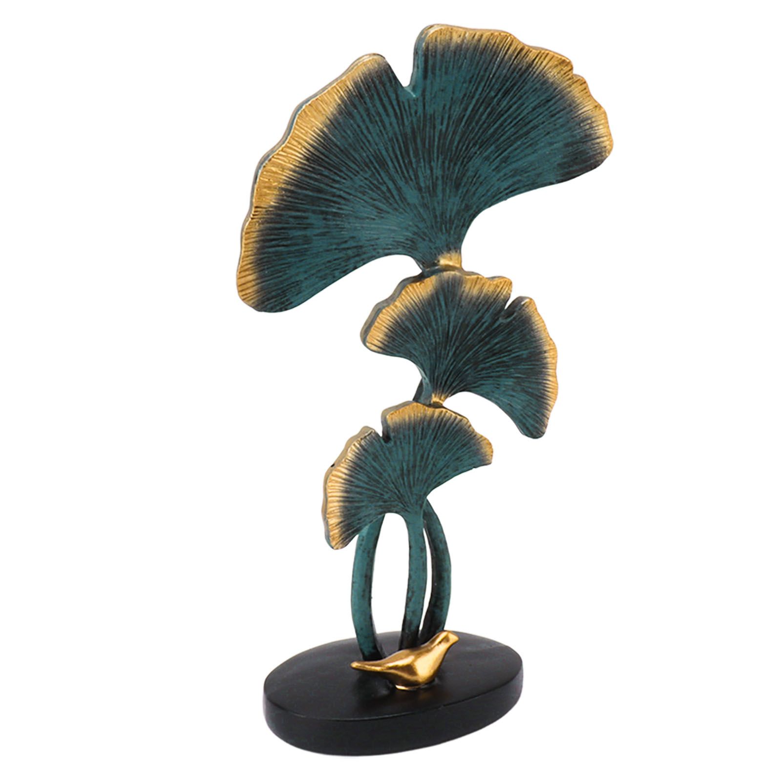 Leaf Decoration Resin Anti Slip Anti Fade Modern Desktop Leaves Ornament Model view 4