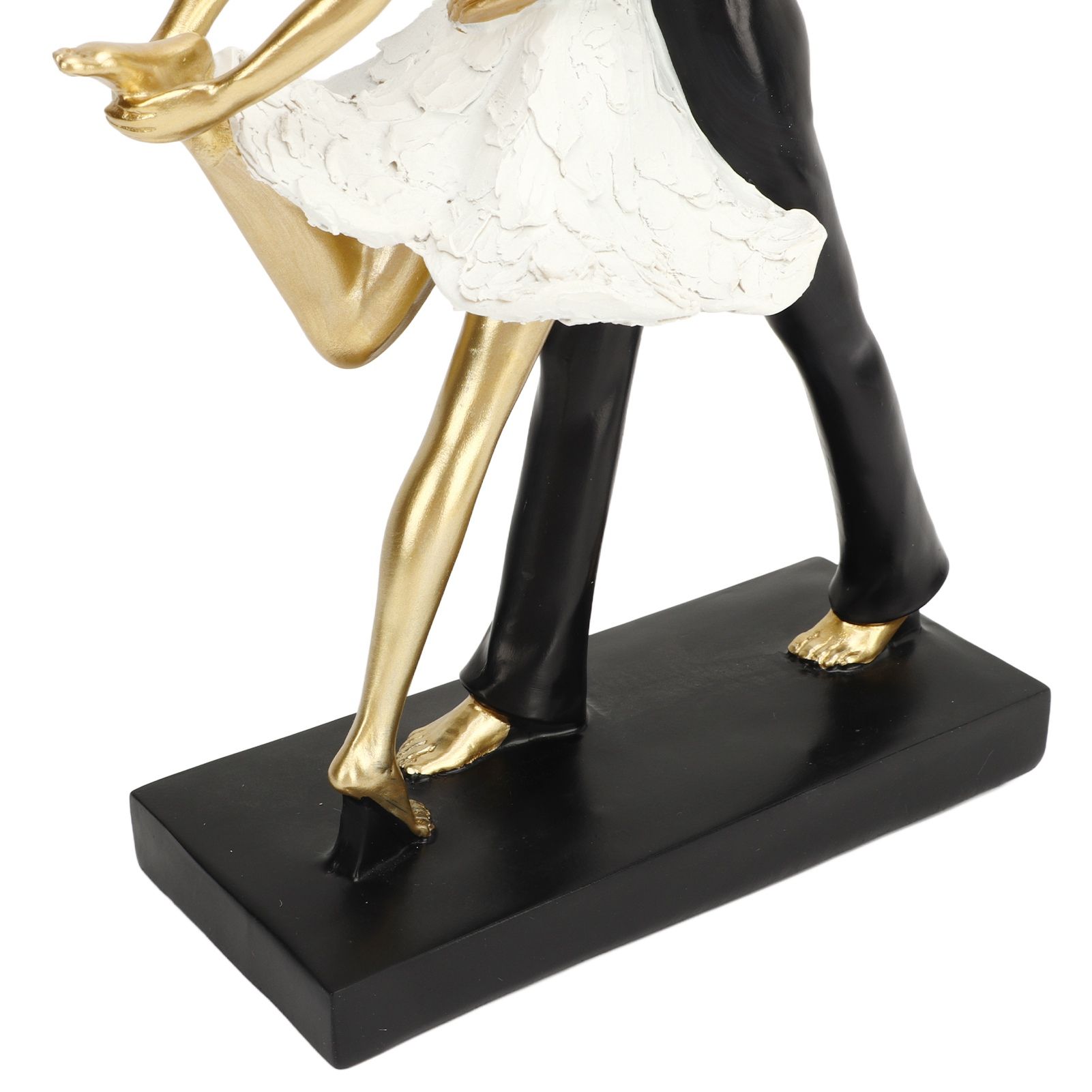 Romantic Couple Dancing Sculpture Decoration Resin Elegant Couple Ballet view 13