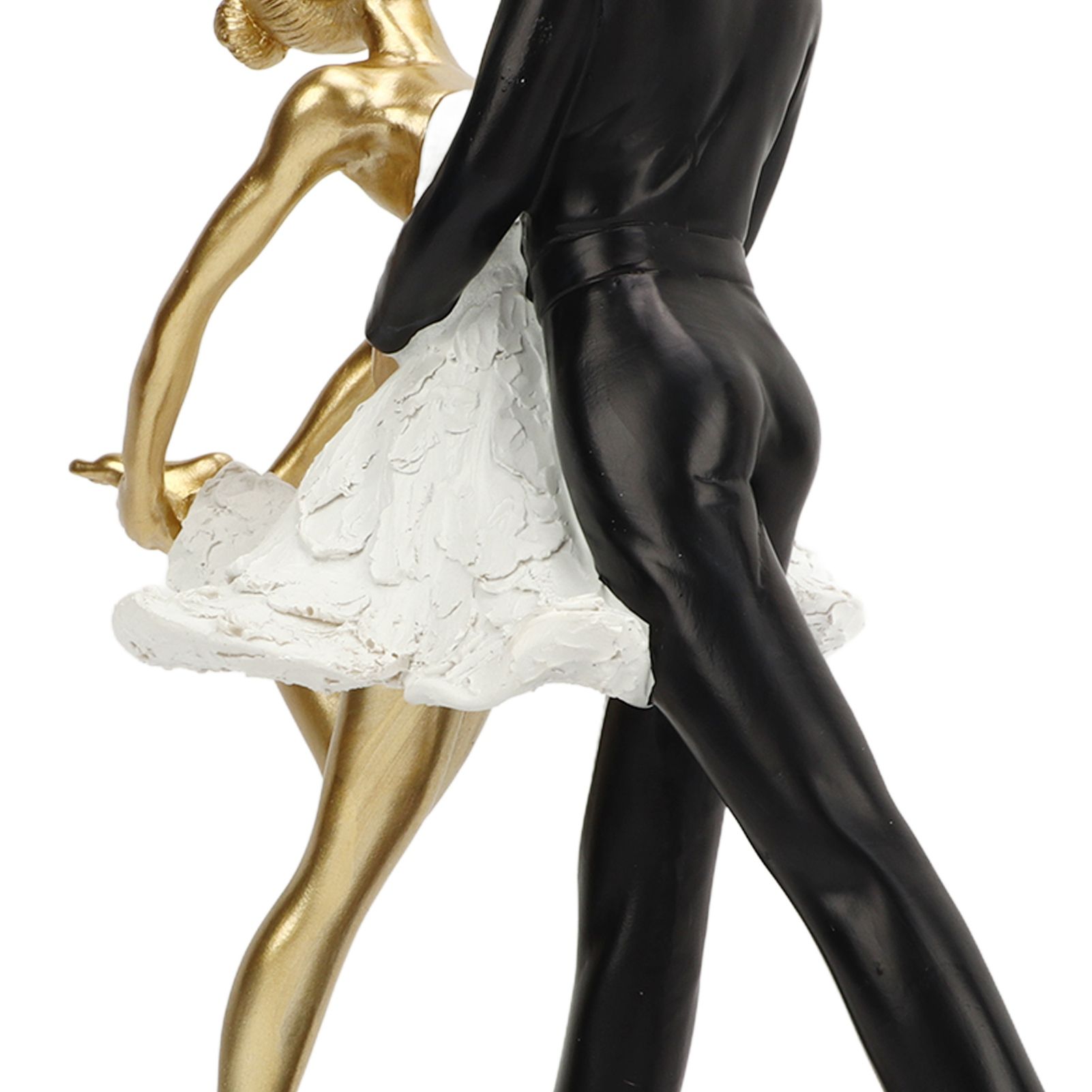 Romantic Couple Dancing Sculpture Decoration Resin Elegant Couple Ballet view 15
