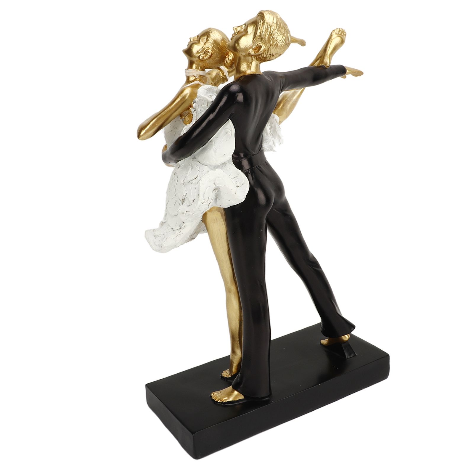 Romantic Couple Dancing Sculpture Decoration Resin Elegant Couple Ballet view 9