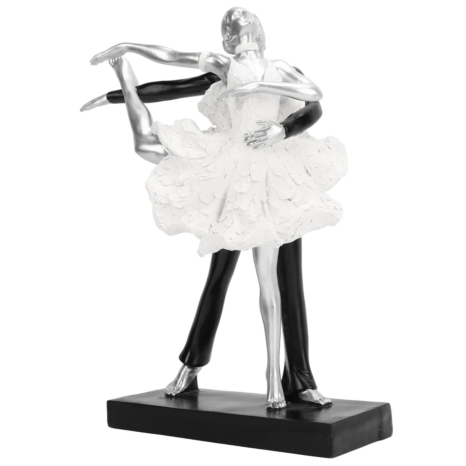 Couple Dancing Sculpture Modern Simple Innovative Resin Hand Crafted Couple view 2