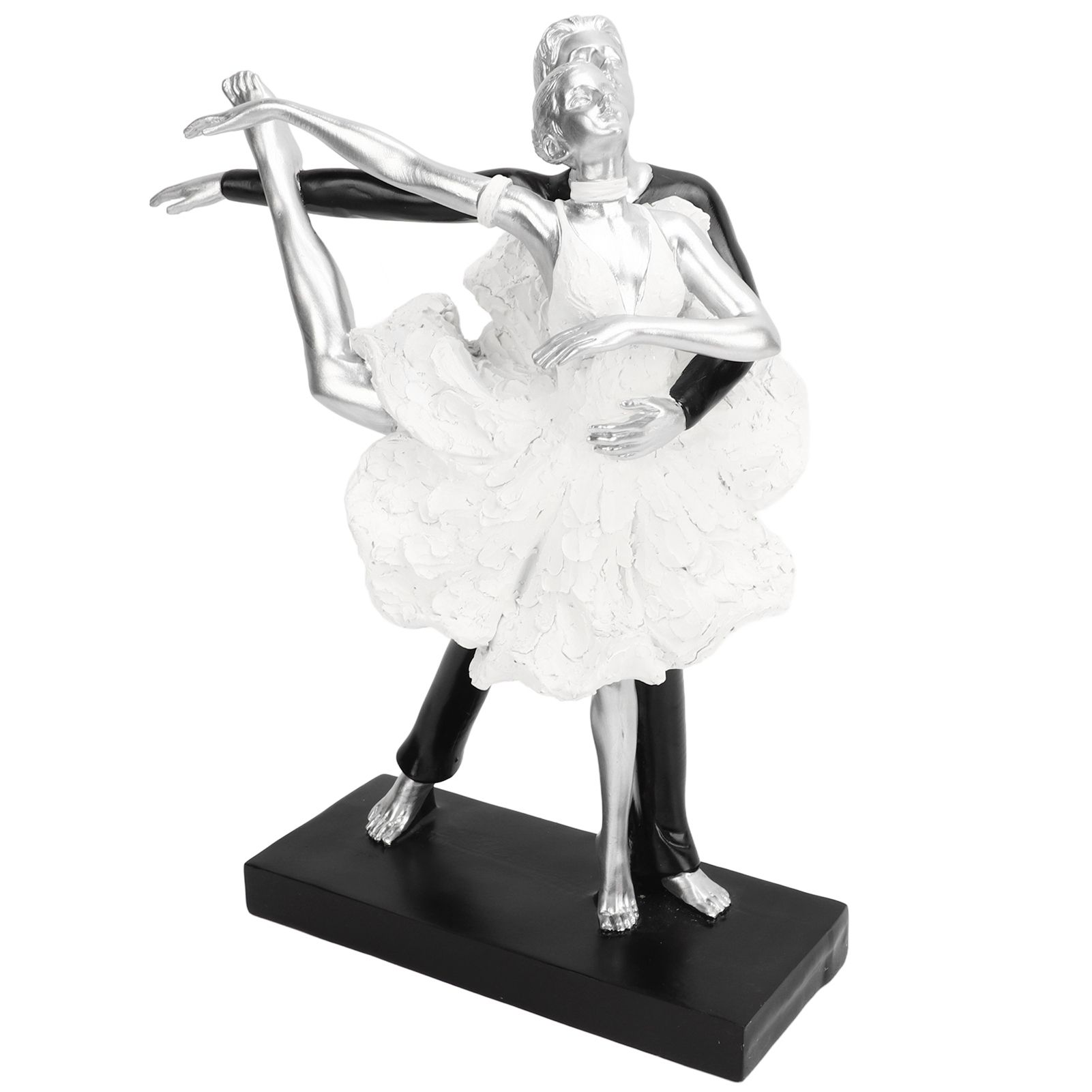 Couple Dancing Sculpture Modern Simple Innovative Resin Hand Crafted Couple view 3