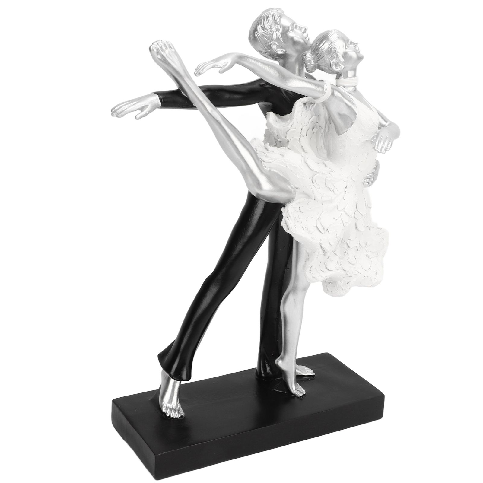 Couple Dancing Sculpture Modern Simple Innovative Resin Hand Crafted Couple view 4
