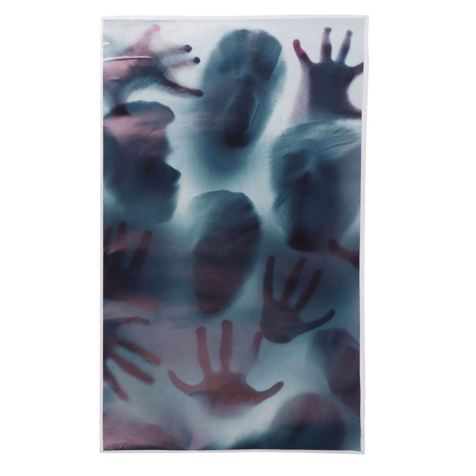 Halloween Decorations PVC Large Halloween Window Cling Scary Halloween Window