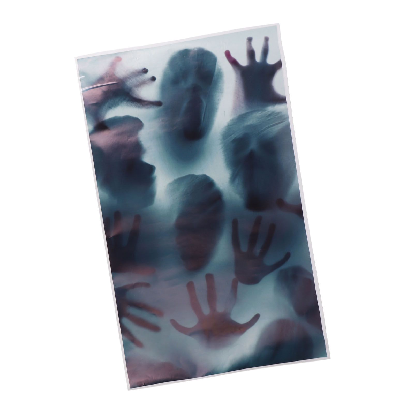 Halloween Decorations PVC Large Halloween Window Cling Scary Halloween Window view 4