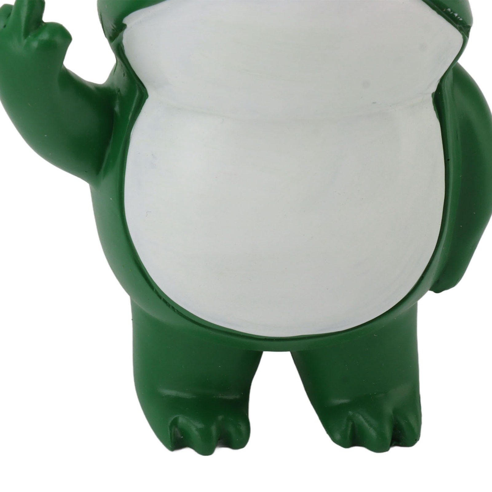 Middle Finger Frog Ornament Outdoor Patio Quirky Little Frog Ornament for Home view 13