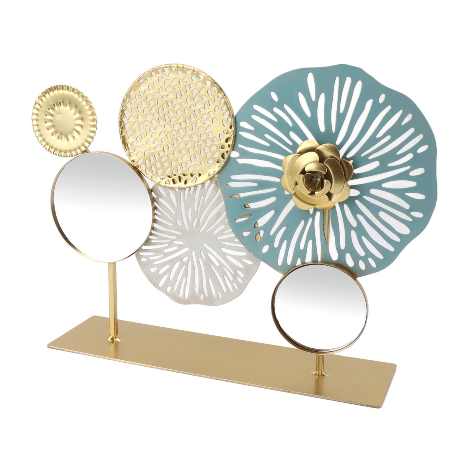 Entrance Hall Desktop Iron Ornament with Mirror Living Room Entrance Hall view 4