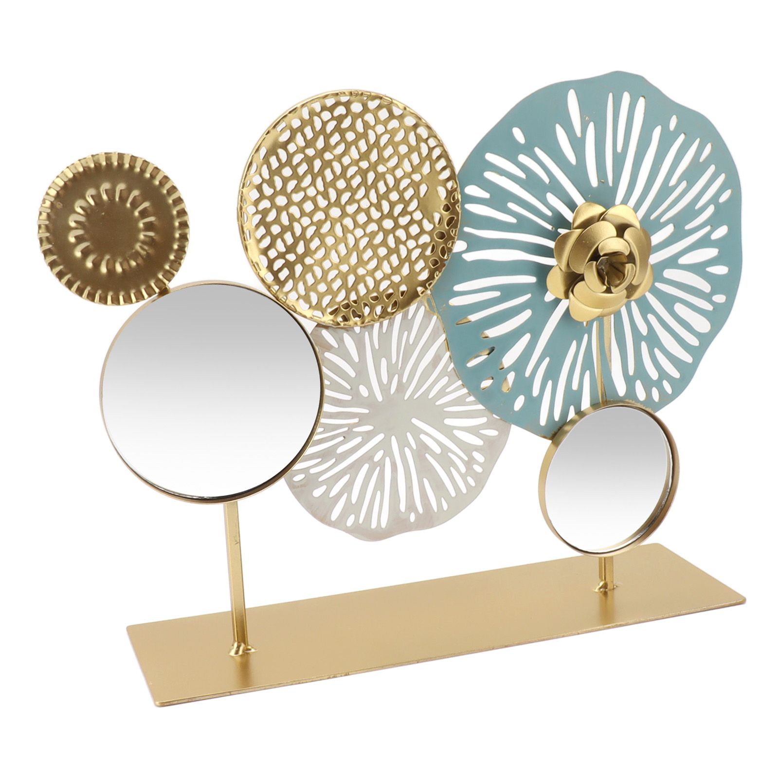 Entrance Hall Desktop Iron Ornament with Mirror Living Room Entrance Hall view 5