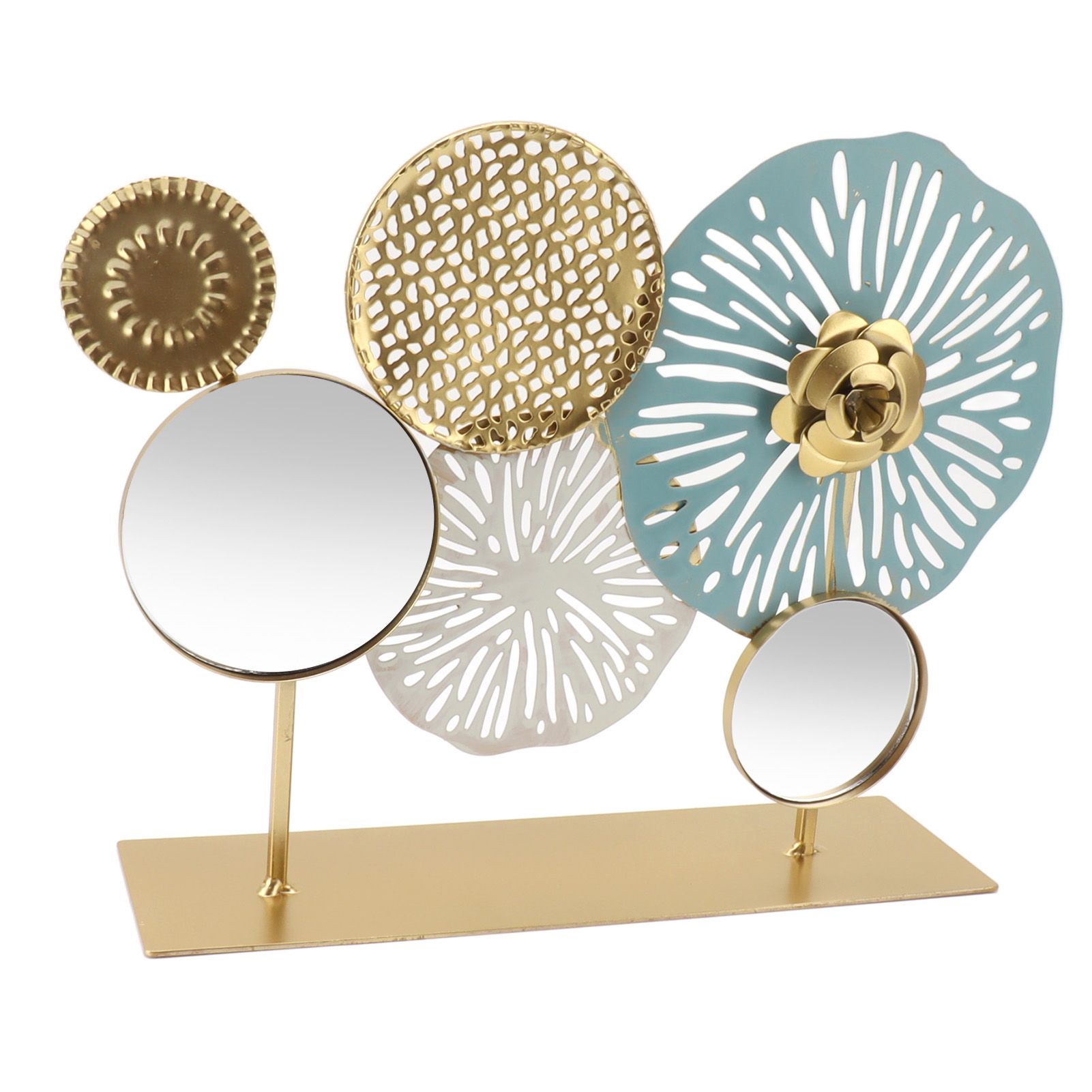 Entrance Hall Desktop Iron Ornament with Mirror Living Room Entrance Hall view 6