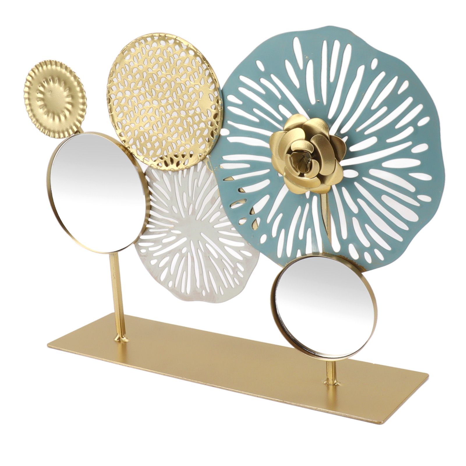 Entrance Hall Desktop Iron Ornament with Mirror Living Room Entrance Hall view 7