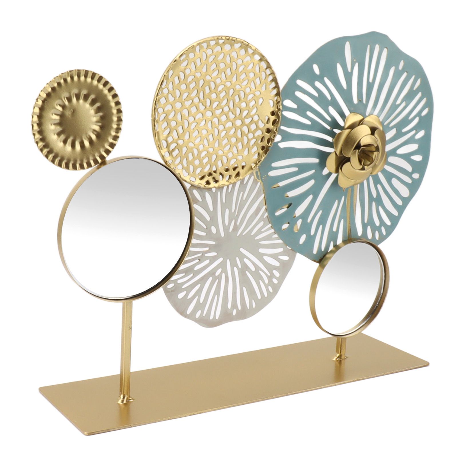 Entrance Hall Desktop Iron Ornament with Mirror Living Room Entrance Hall view 8