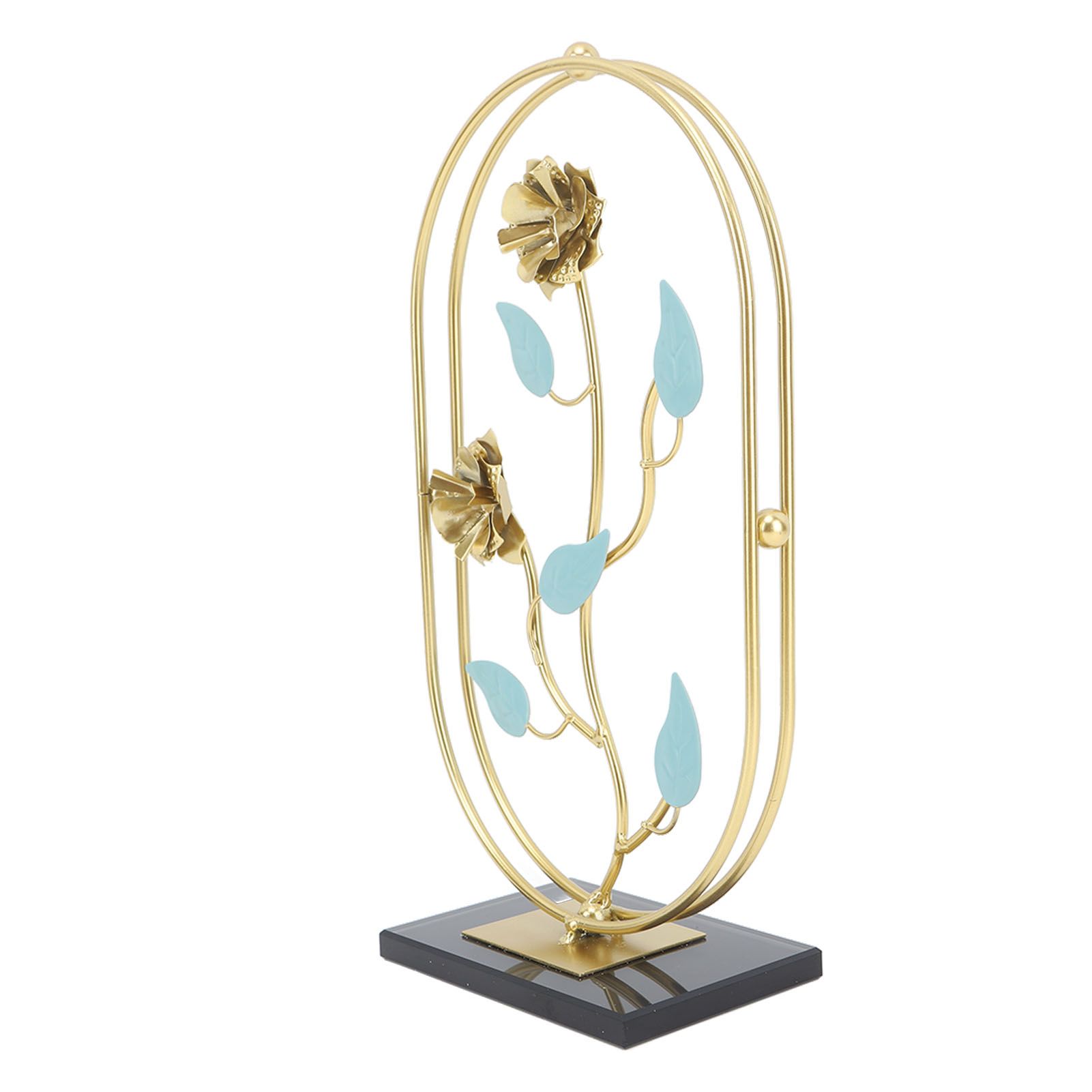 Table Top Ornament Nordic Style Innovative Metal Iron Craft Decoration for TV view 3