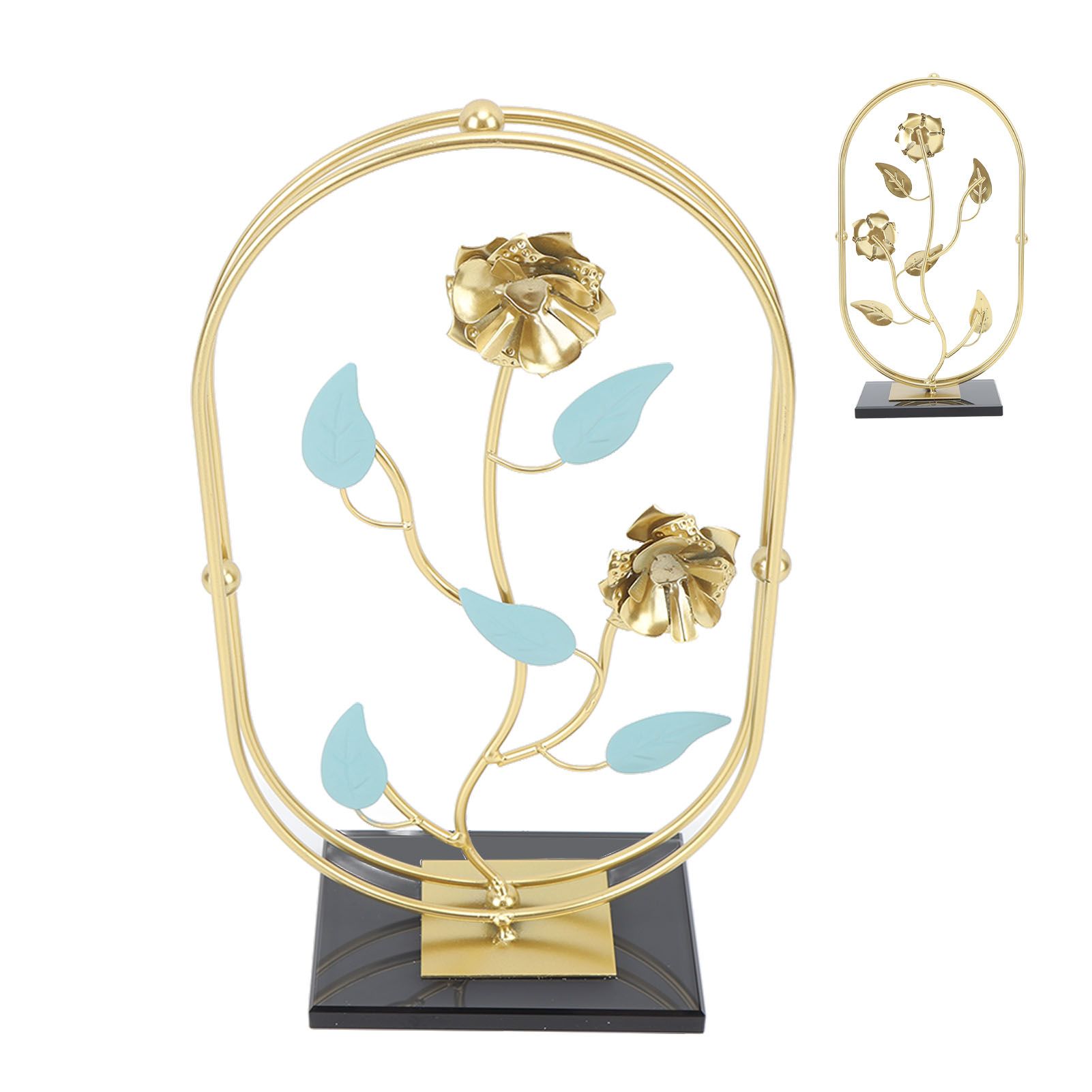 Table Top Ornament Nordic Style Innovative Metal Iron Craft Decoration for TV view 8