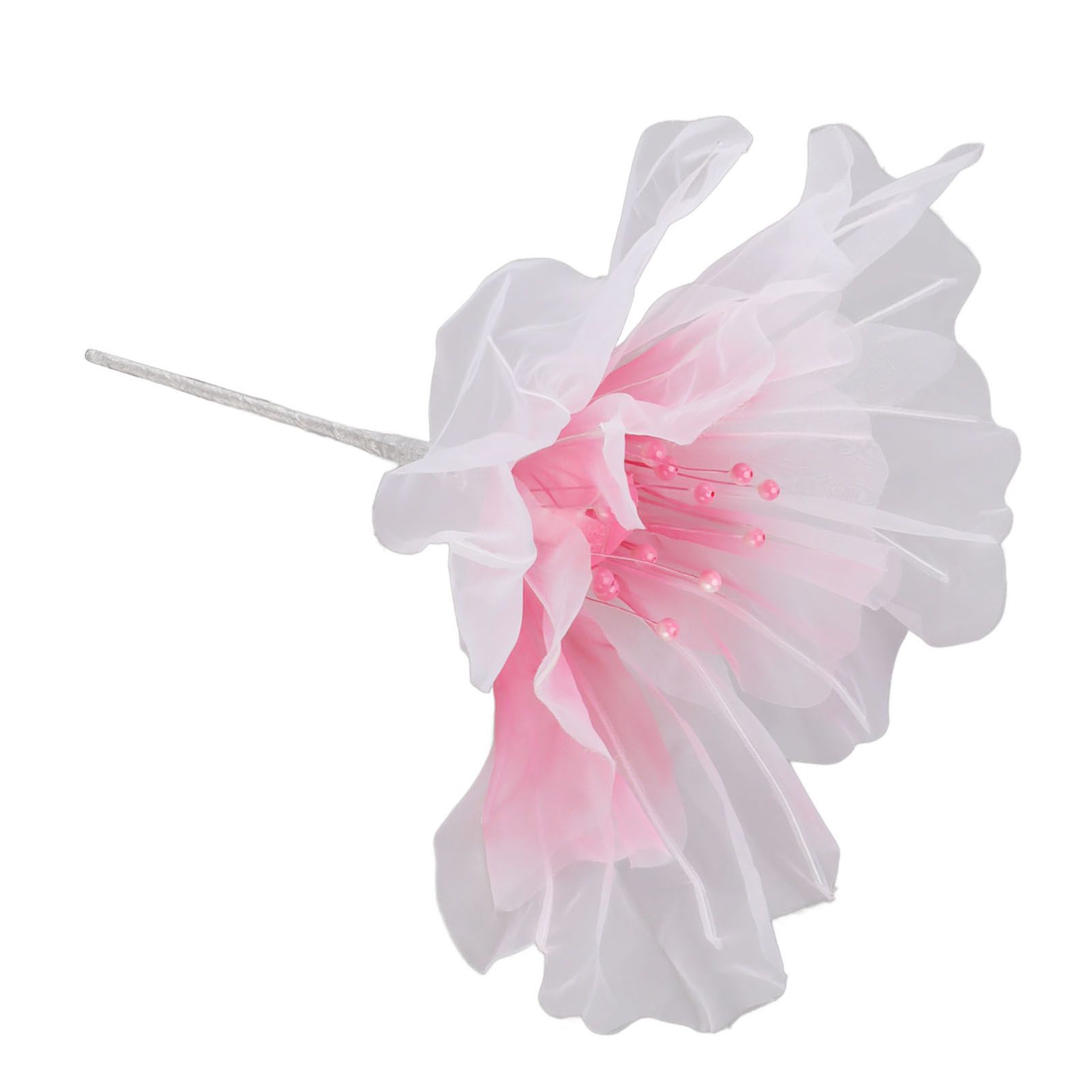 Gauze Flower 19.7in Diameter Soft Bright Colors Light Reusable Handcrafted view 3