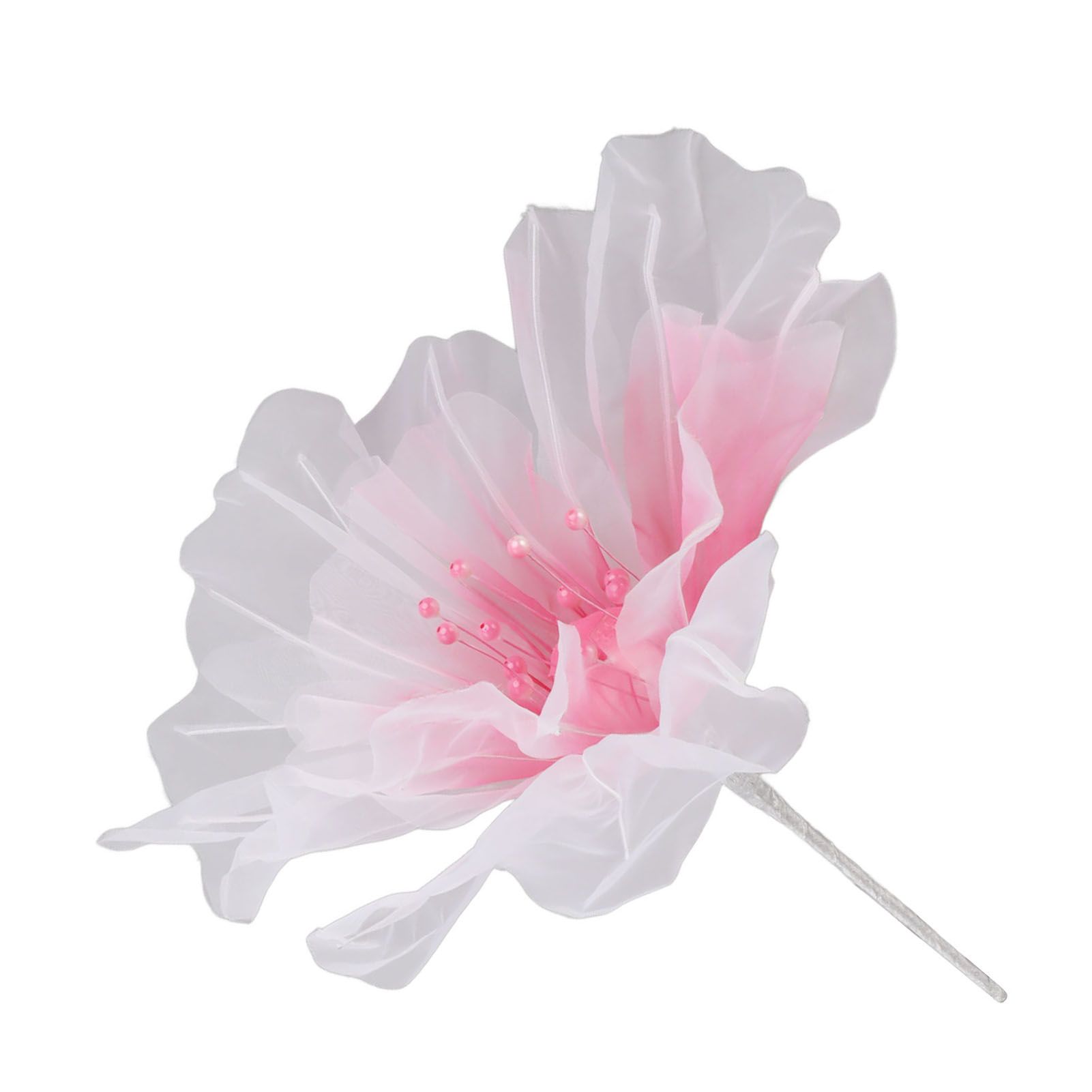 Gauze Flower 19.7in Diameter Soft Bright Colors Light Reusable Handcrafted view 4