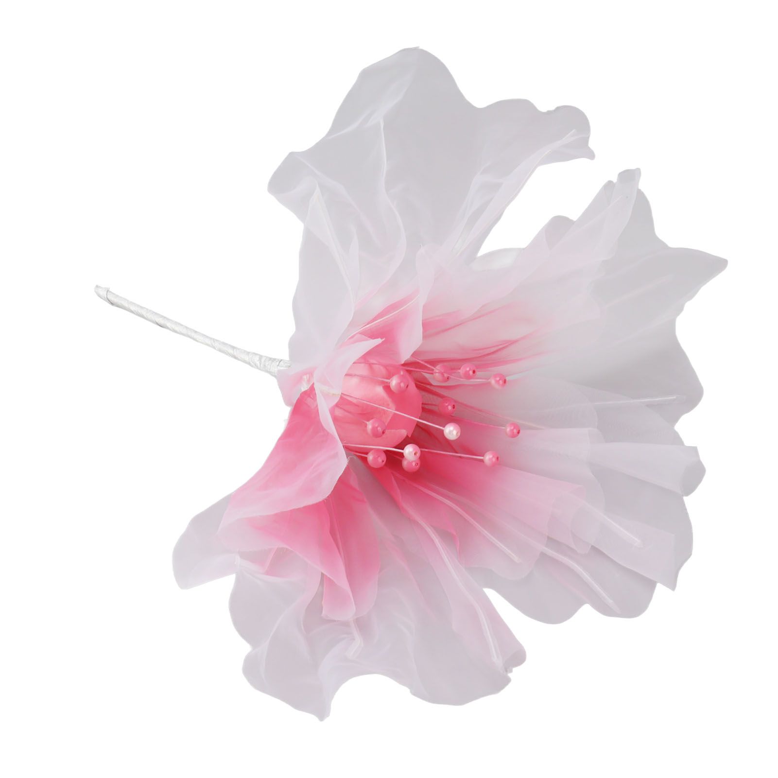 Gauze Flower 19.7in Diameter Soft Bright Colors Light Reusable Handcrafted view 8
