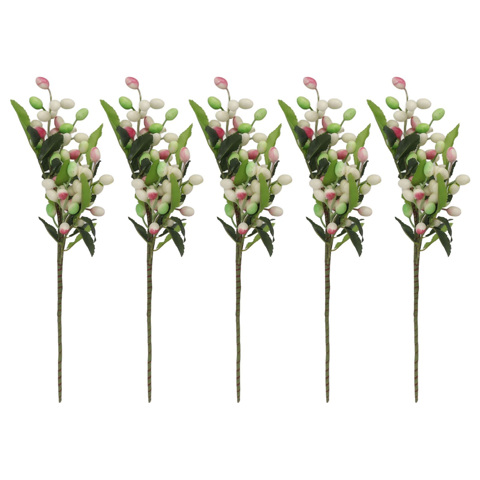 5PCS Artificial Berries Artificial Pip Berry Stems Decoration for Living Room — image 1