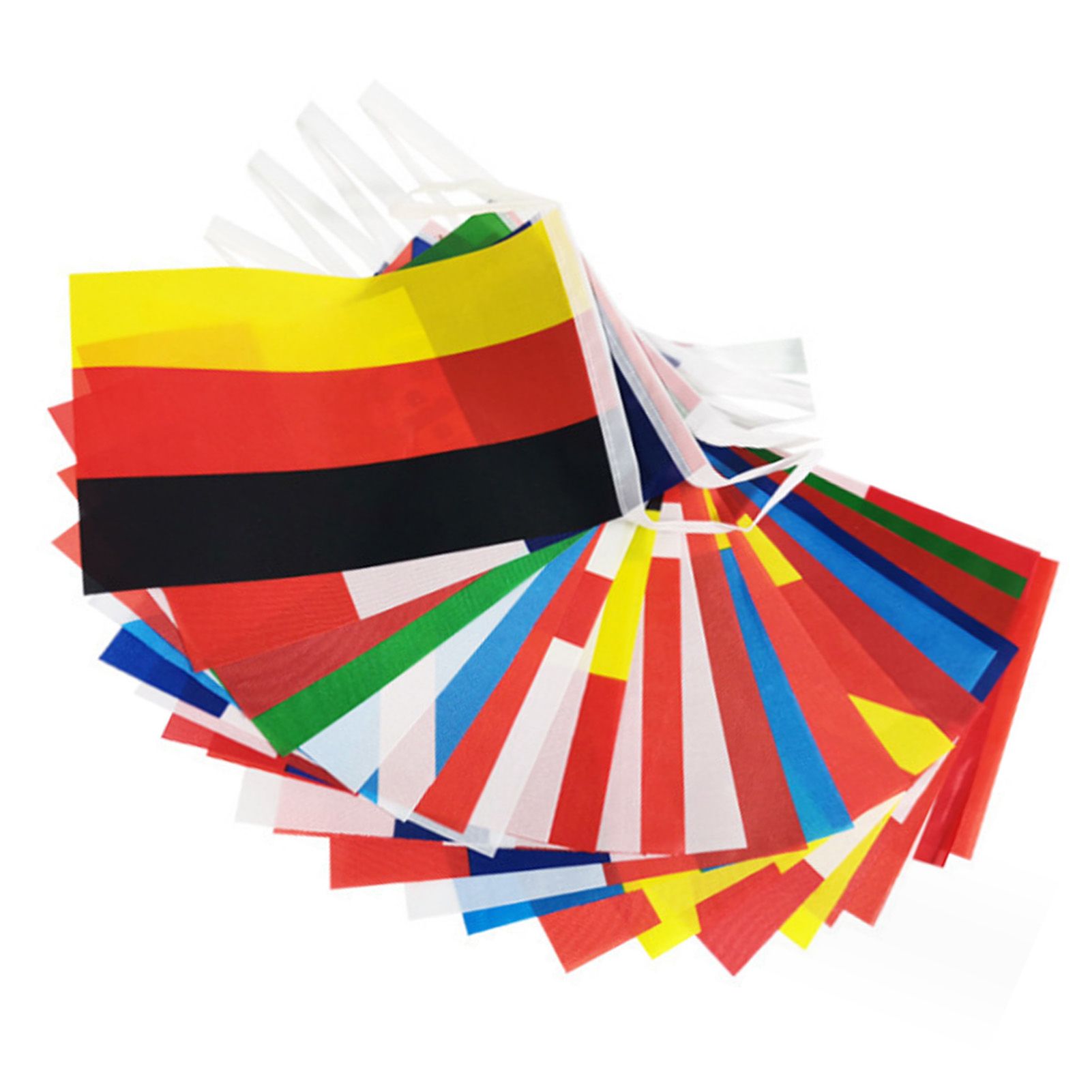 95ft 100 Countries String Flag World Flag Banner International Flags Banner view 6