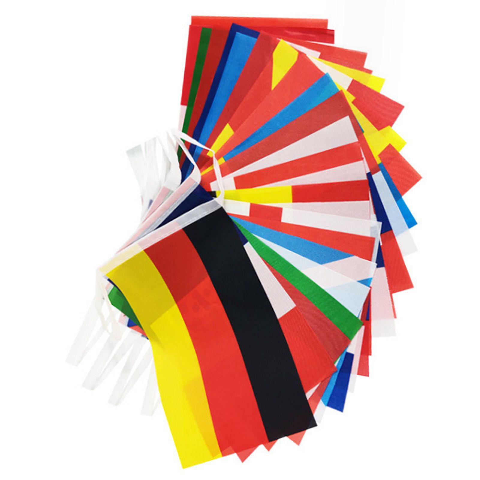 95ft 100 Countries String Flag World Flag Banner International Flags Banner view 7
