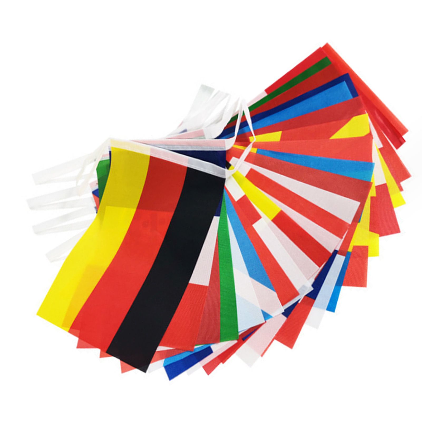 95ft 100 Countries String Flag World Flag Banner International Flags Banner view 8