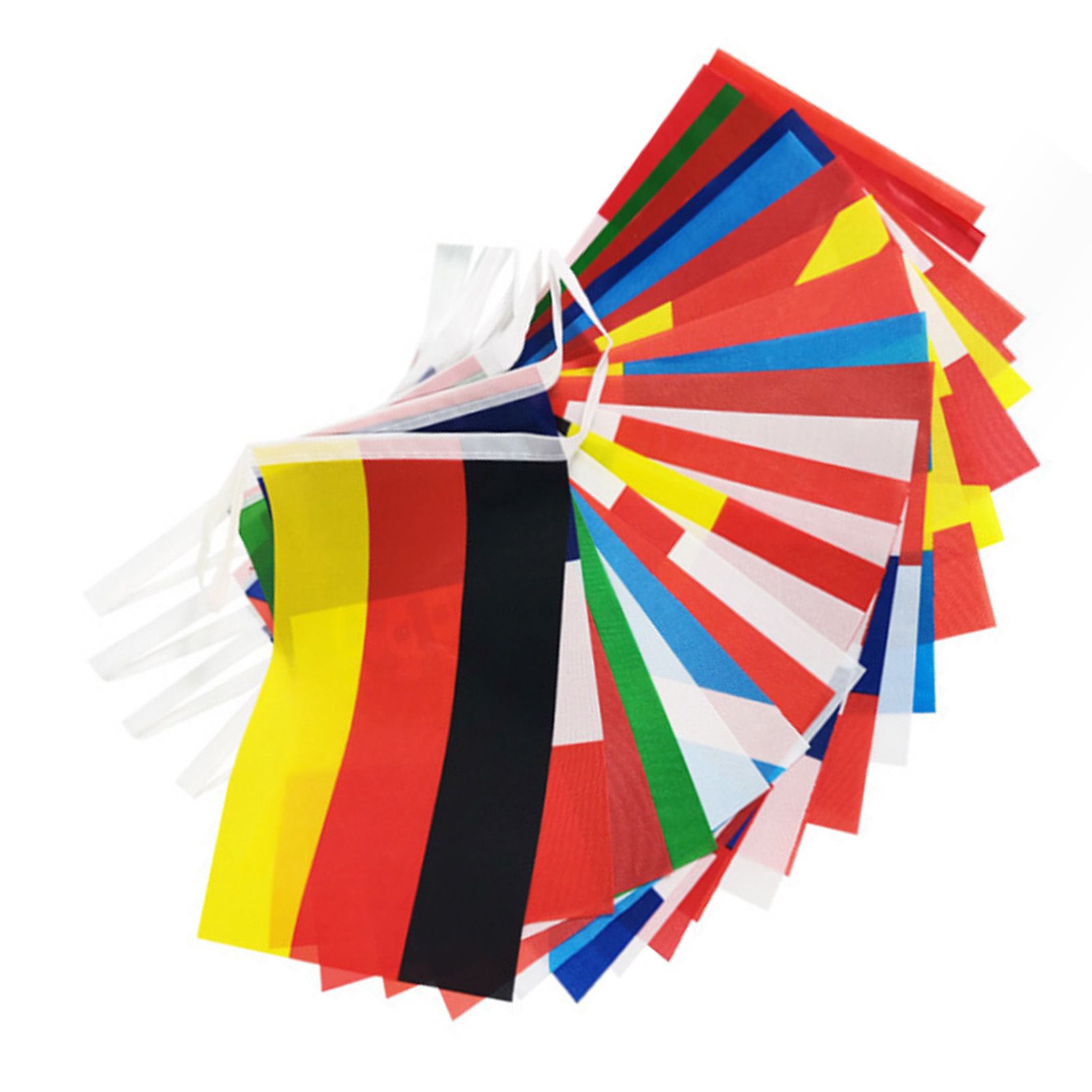 95ft 100 Countries String Flag World Flag Banner International Flags Banner view 9