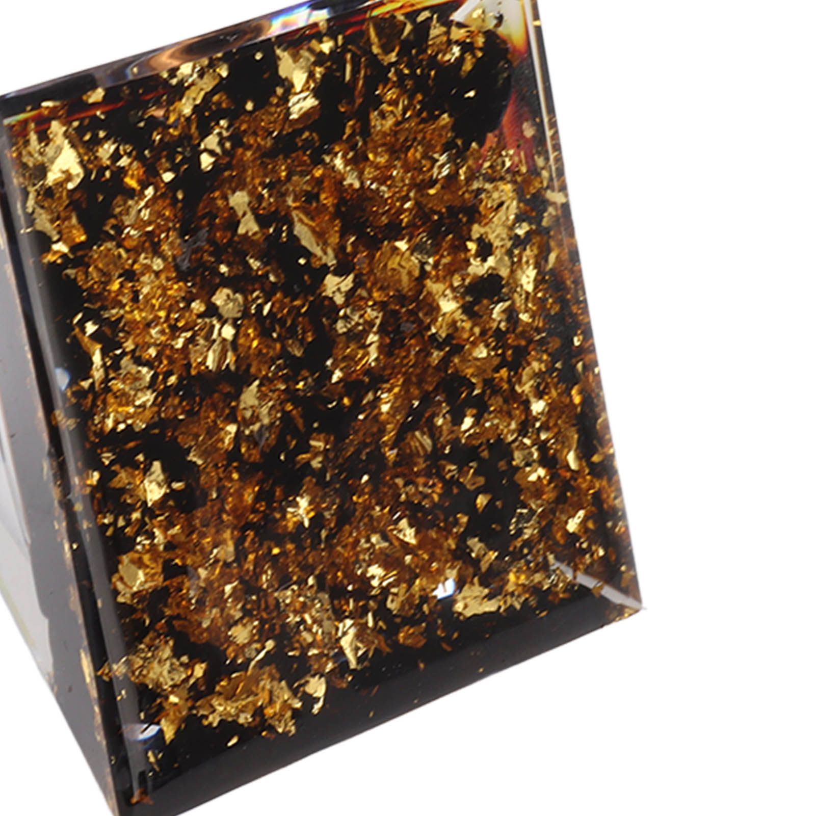 Crystal Epoxy Pyramid Decoration Hand Made 6cm Home Pyramid Desktop Ornament view 15