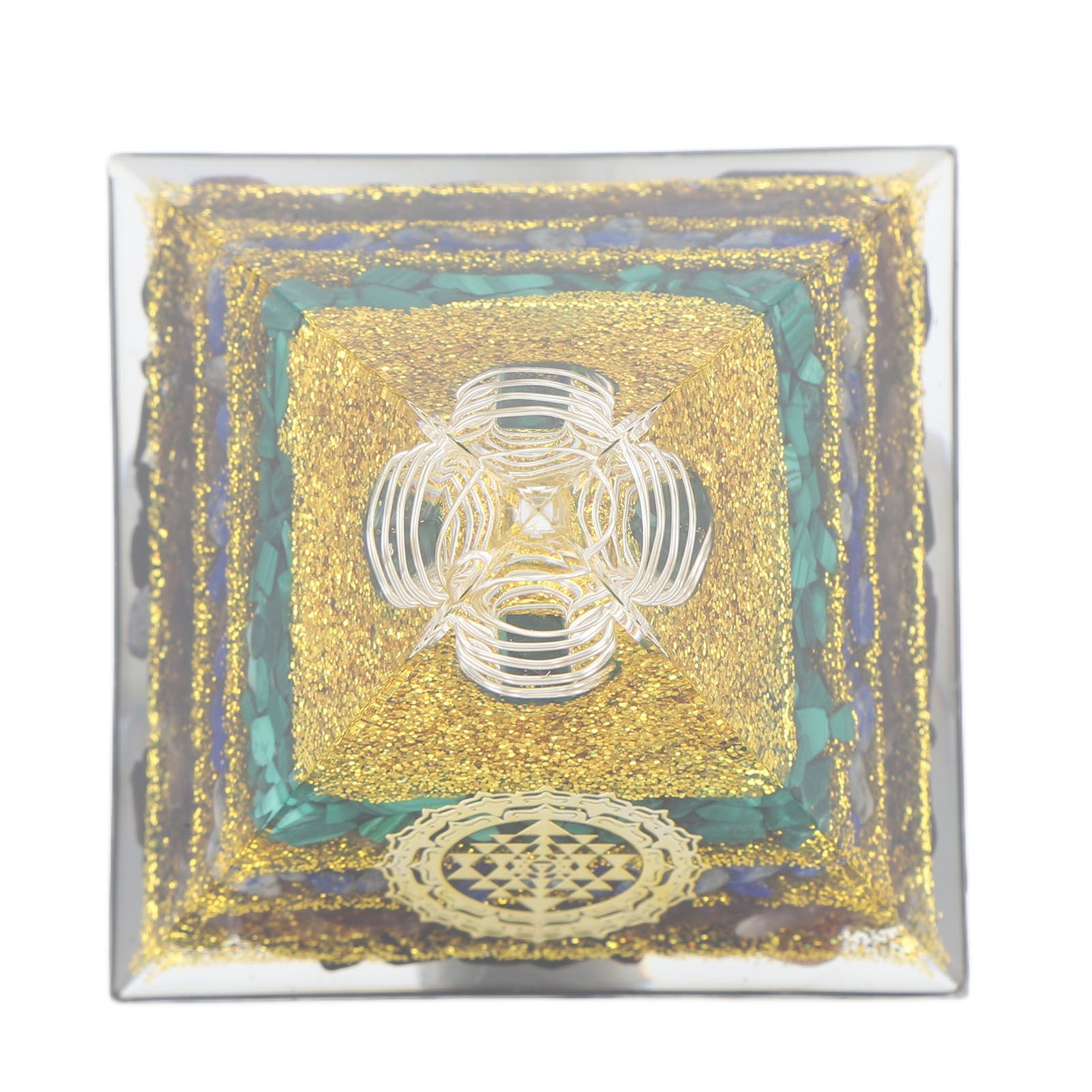 Crystal Pyramid Energy Generator Orgone Pyramid for Positive Energy Desktop view 13