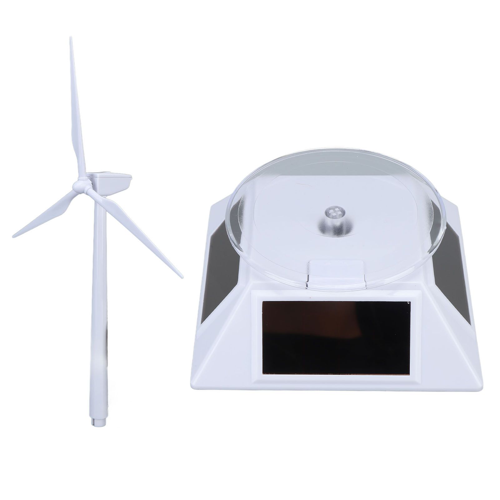 Solar Energy Wind Mill Toy Educational Decorative Dual Use Turbine Solar — image 1