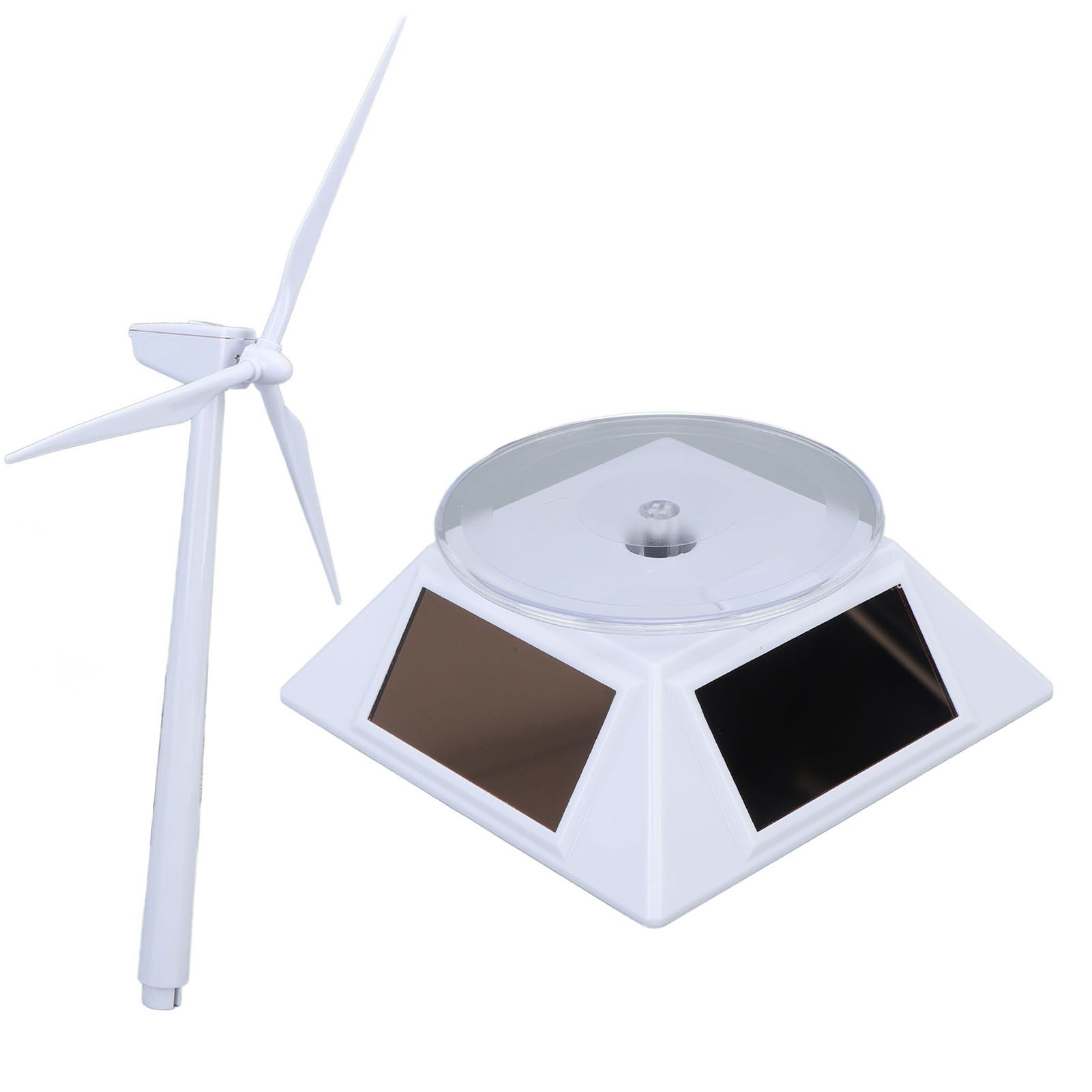 Solar Energy Wind Mill Toy Educational Decorative Dual Use Turbine Solar view 2