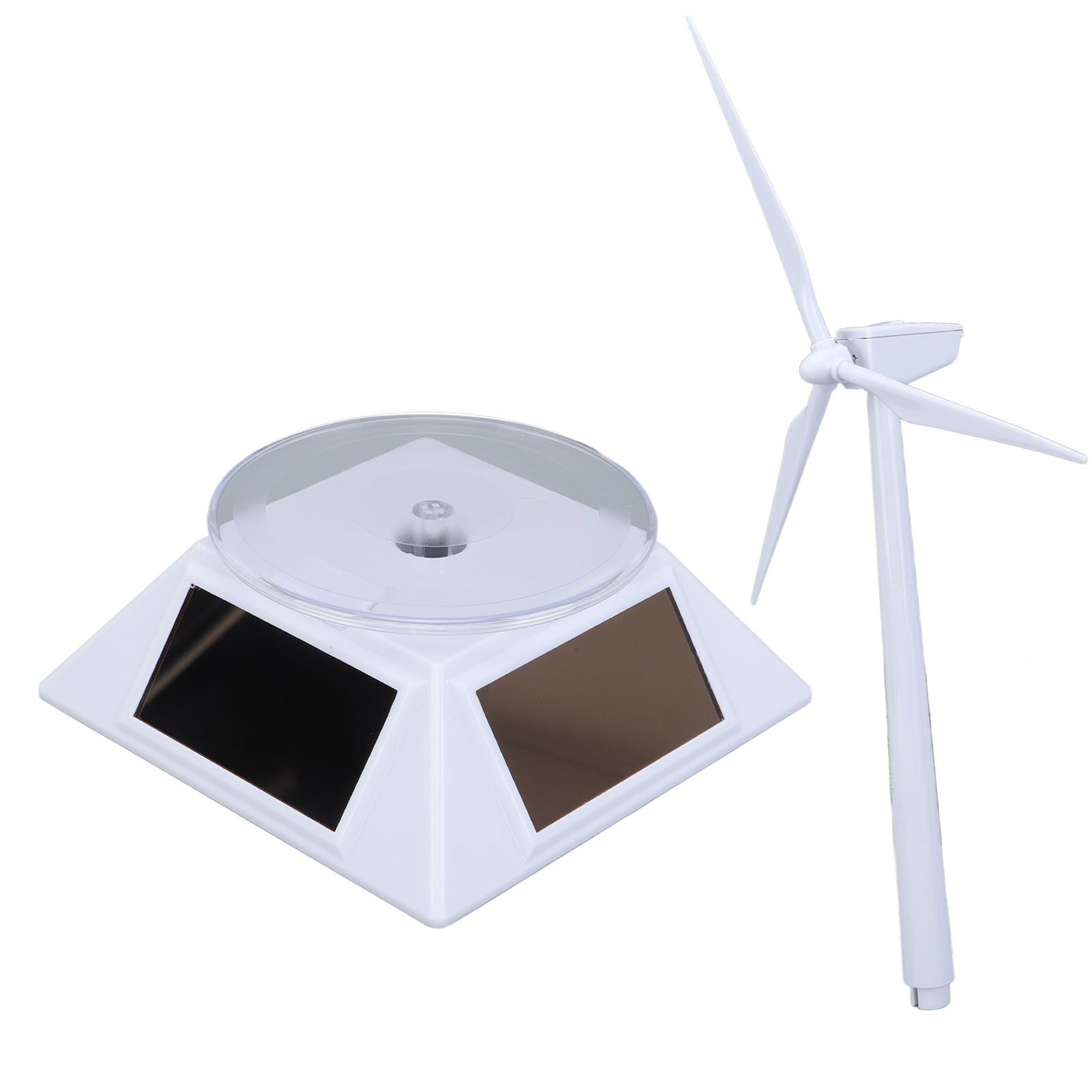 Solar Energy Wind Mill Toy Educational Decorative Dual Use Turbine Solar view 7