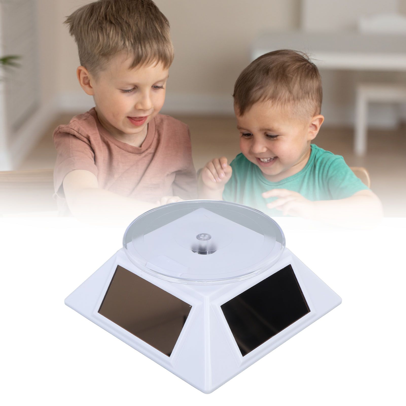 Solar Energy Wind Mill Toy Educational Decorative Dual Use Turbine Solar view 12