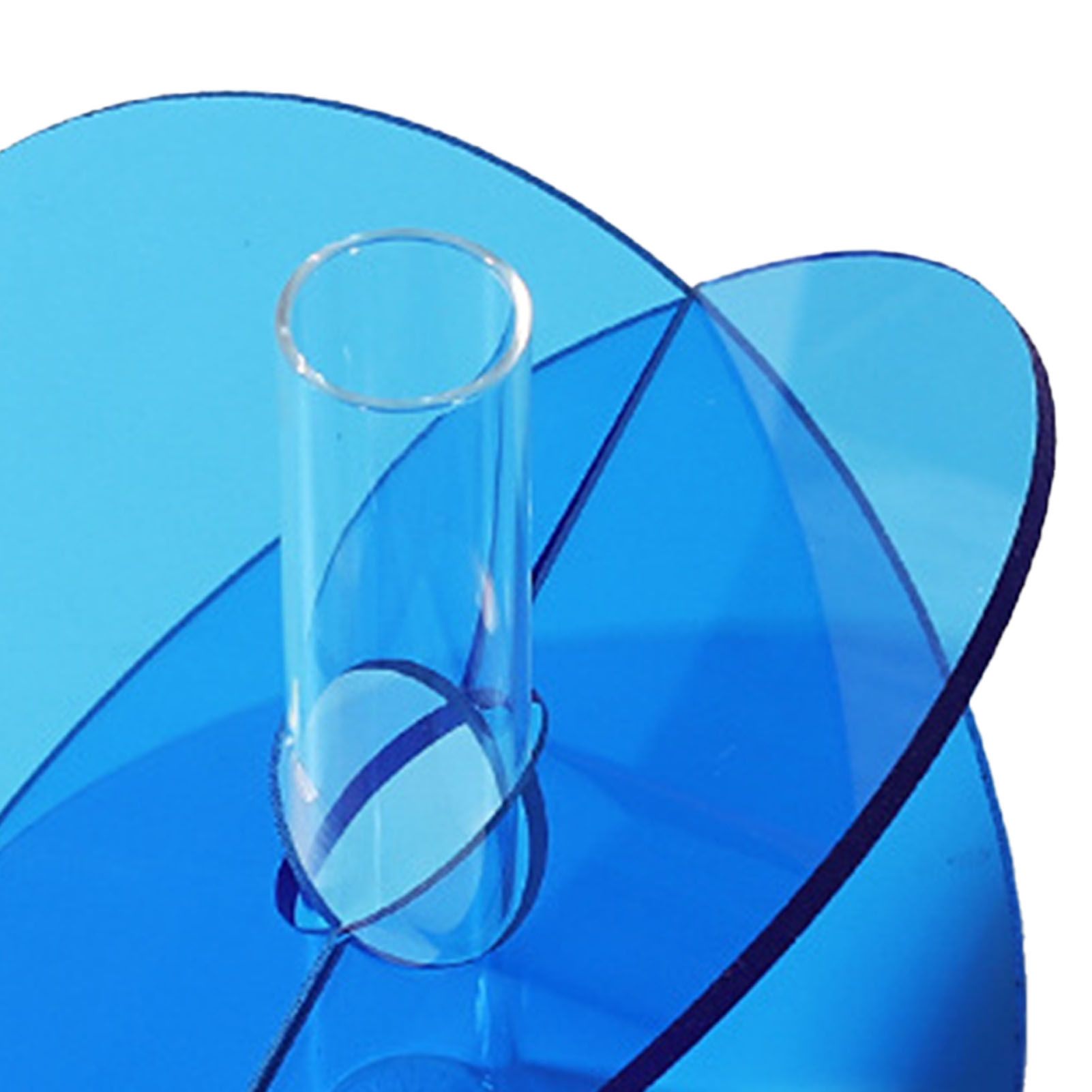 Acrylic Geometric Flower Vase Fine Detail Easy To Clean Acrylic Geometric view 8