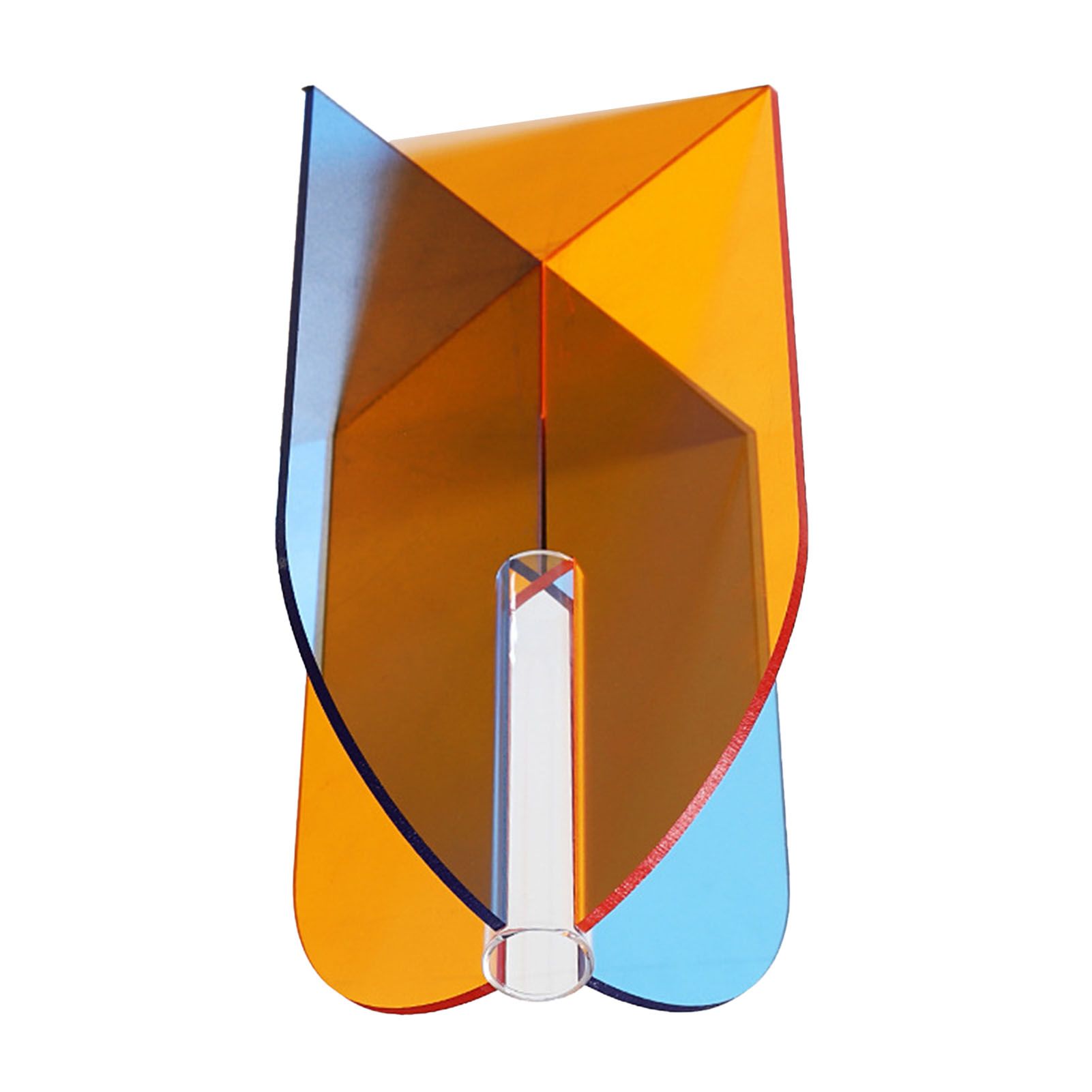 Acrylic Geometric Flower Vase Fine Detail Easy To Clean Acrylic Geometric view 2