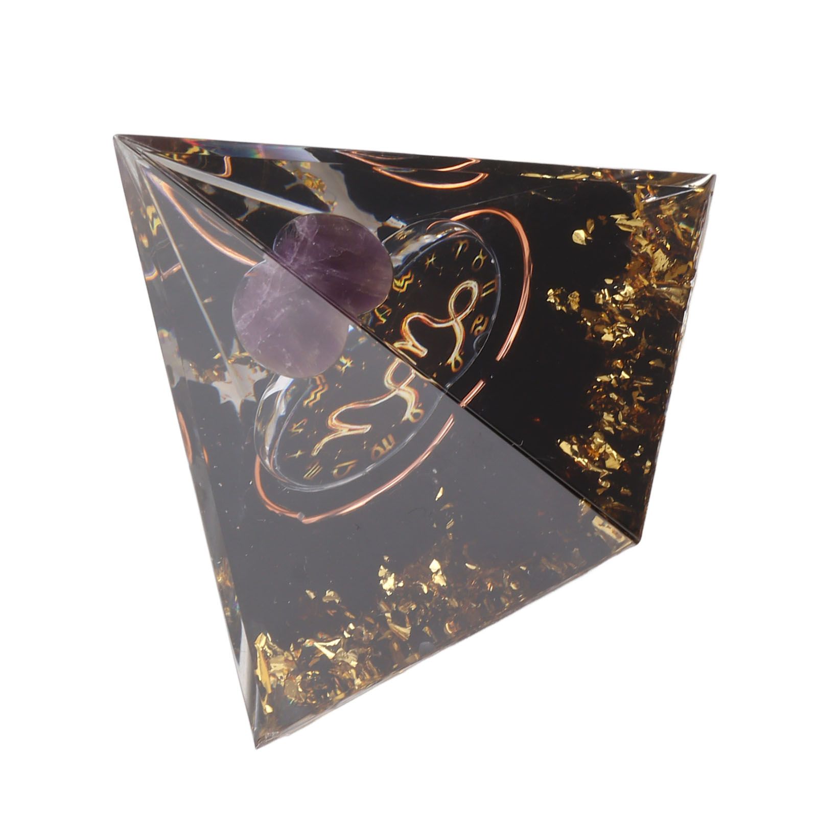 5cm Orgonite Pyramid for Positive Energy Healing Crystal Pyramid Meditation view 6