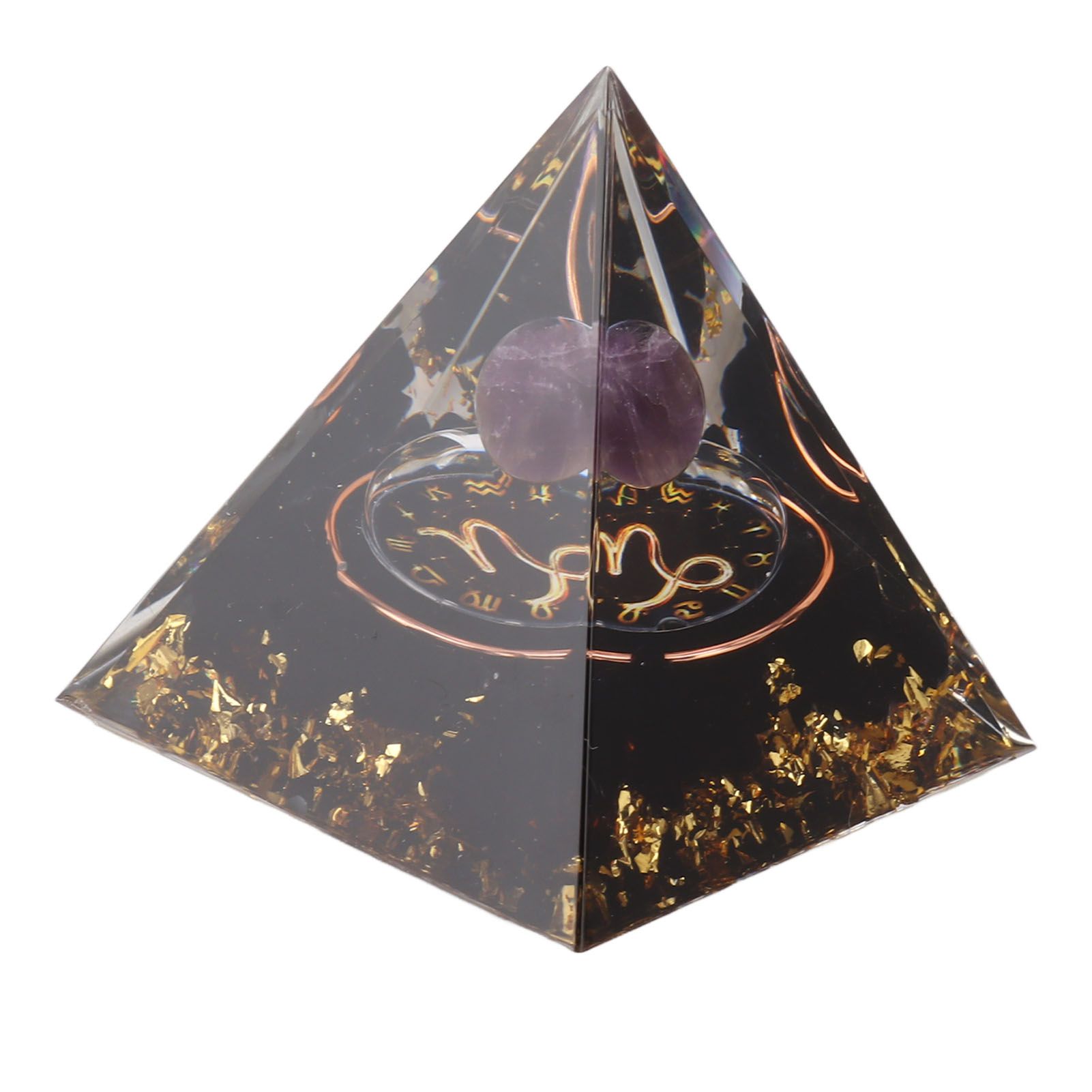 5cm Orgonite Pyramid for Positive Energy Healing Crystal Pyramid Meditation view 7