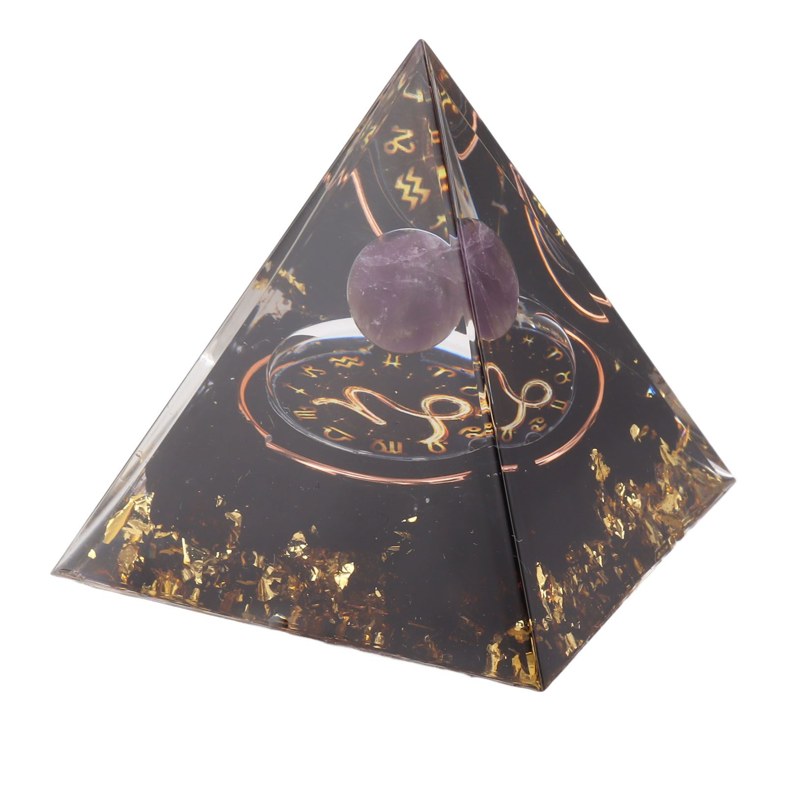 5cm Orgonite Pyramid for Positive Energy Healing Crystal Pyramid Meditation view 9